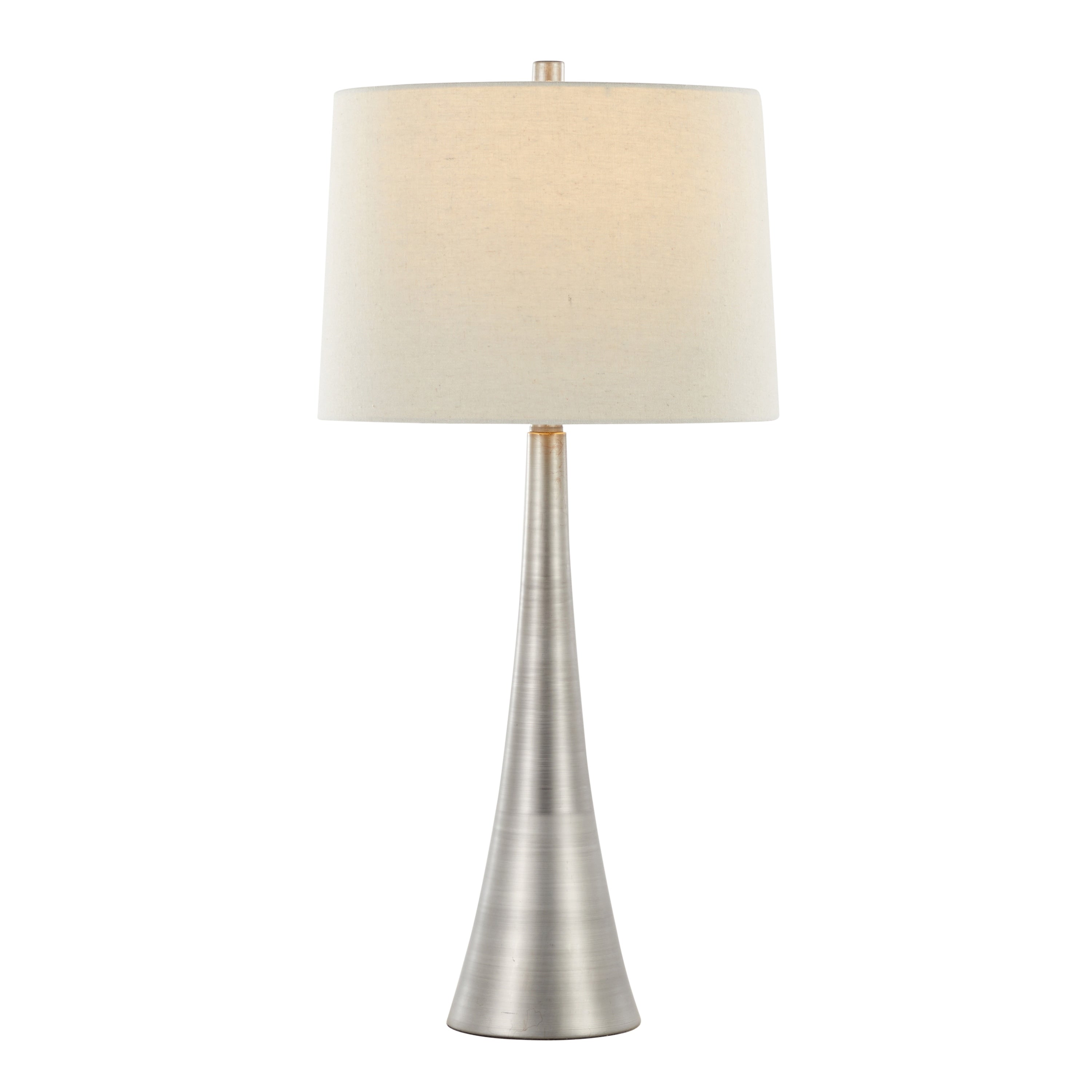 Silver Orchid Alba 29 Metal Table Lamp (Set of 2)