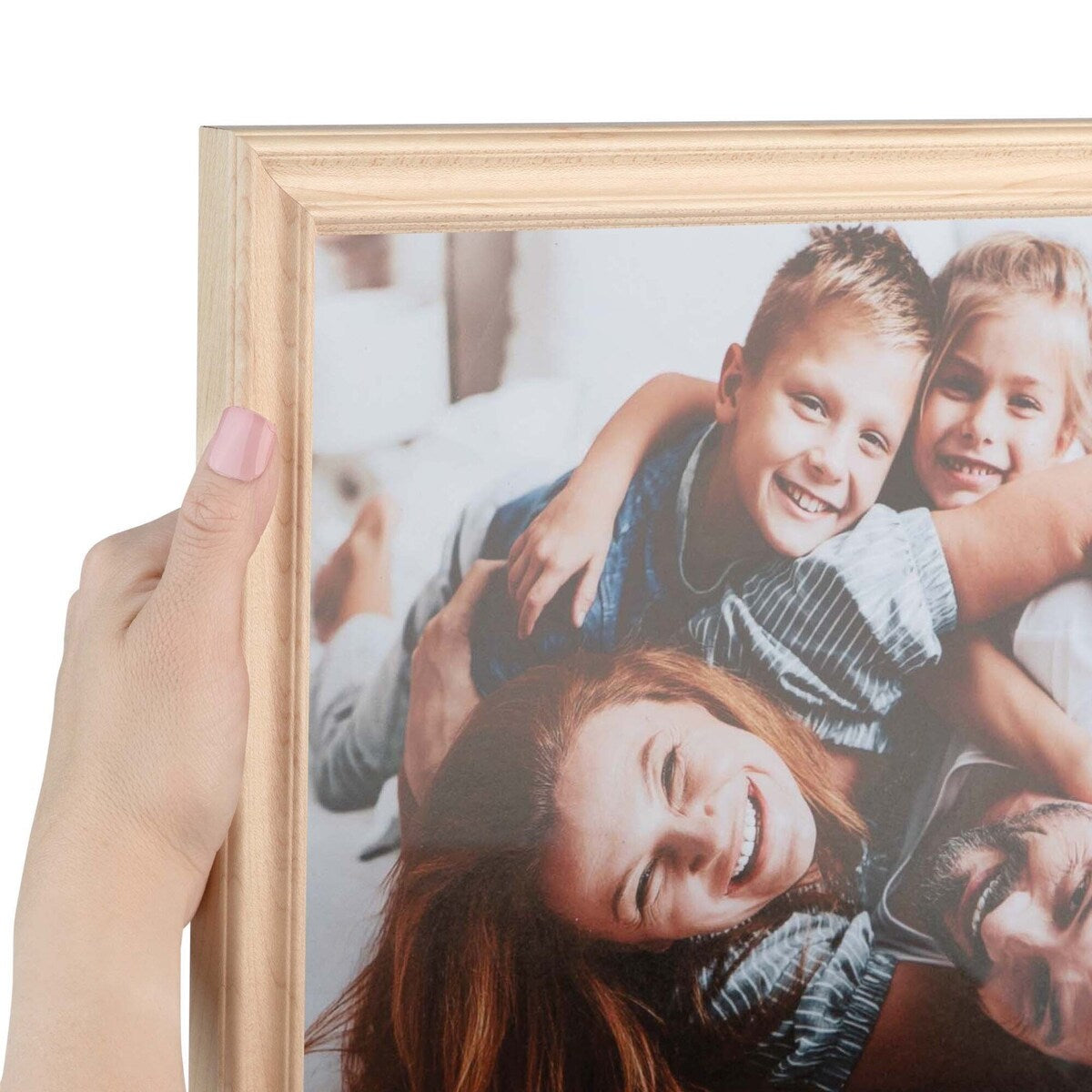 ArtToFrames Classic Waves 8x10 Inch Picture Frame, 1.00 Inch Wood Poster Frame Available in Multiple Colors (60823-8x10)