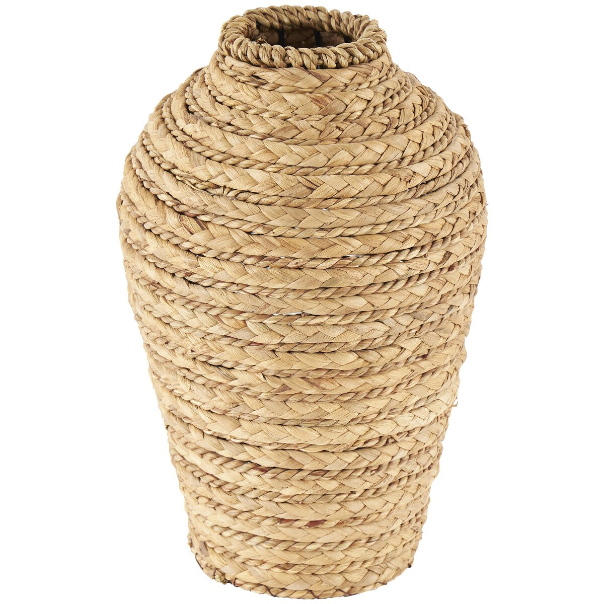 Seagrass Handmade Braided Decorative Vase - Brown - Roche River Decor