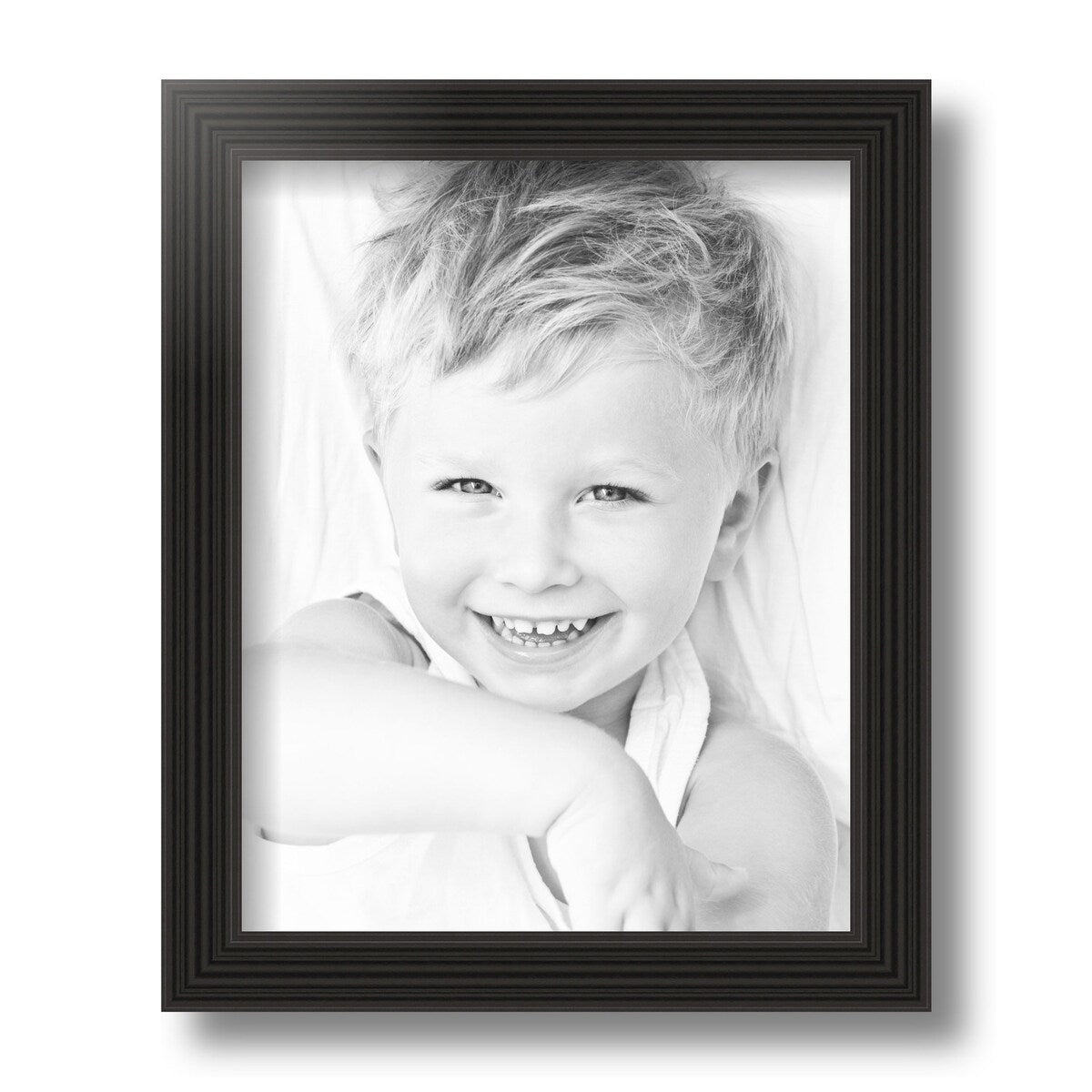 ArtToFrames Classic Waves 8x10 Inch Picture Frame, 1.00 Inch Wood Poster Frame Available in Multiple Colors (60823-8x10)