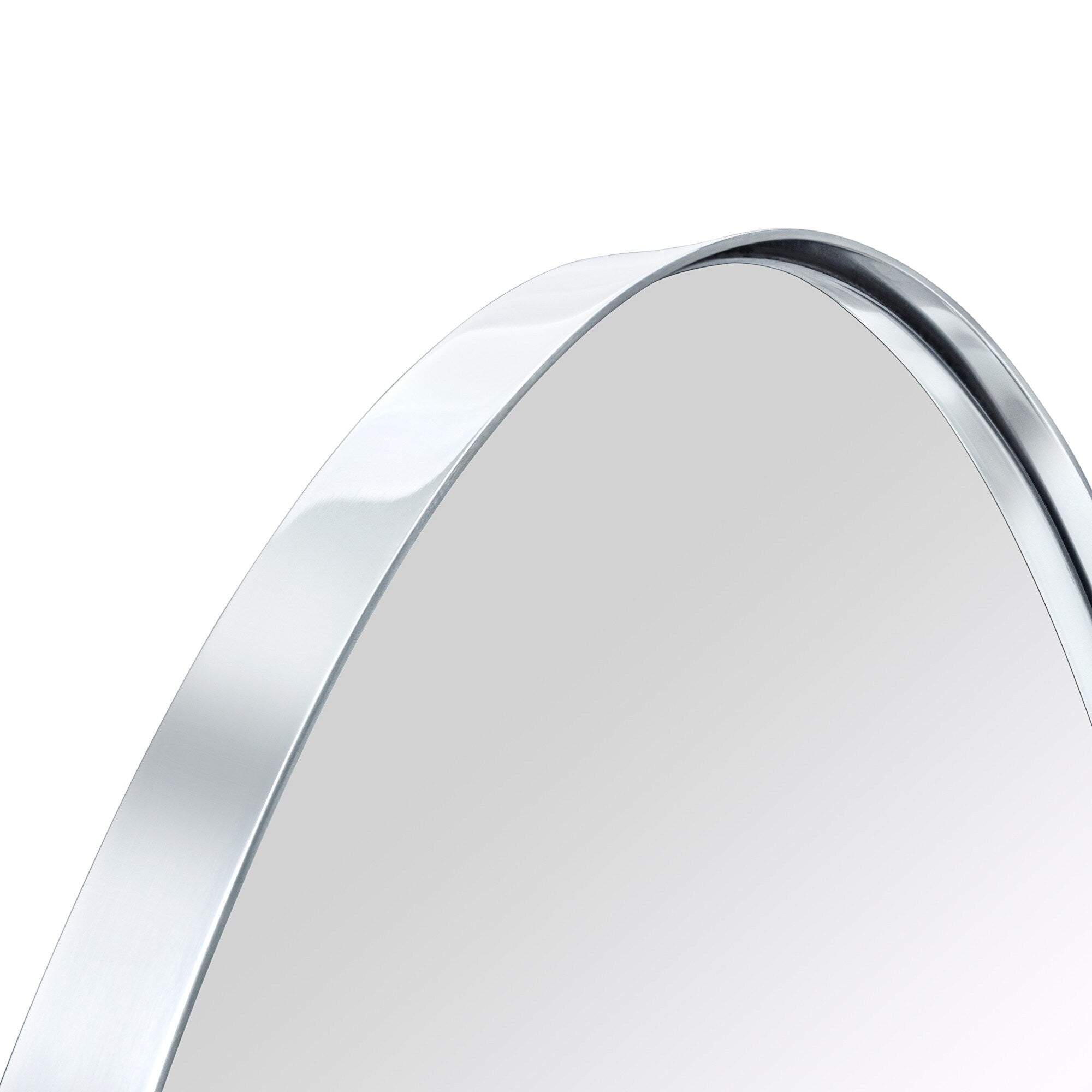 TEHOME Javell Oval Metal Wall Mirror