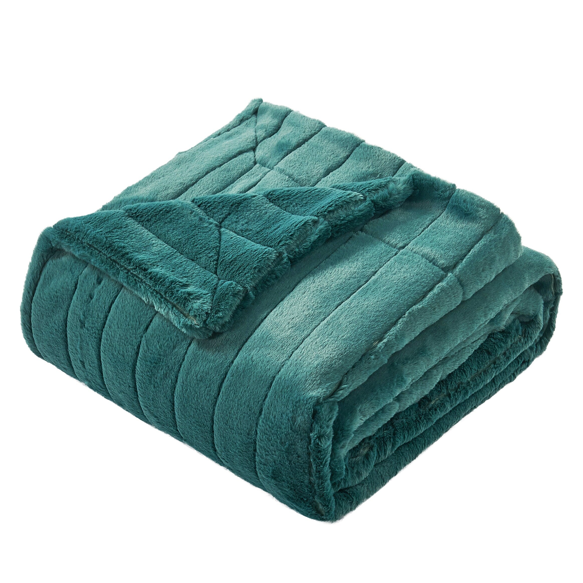 Solid Color SuperMink FauxFur Throw