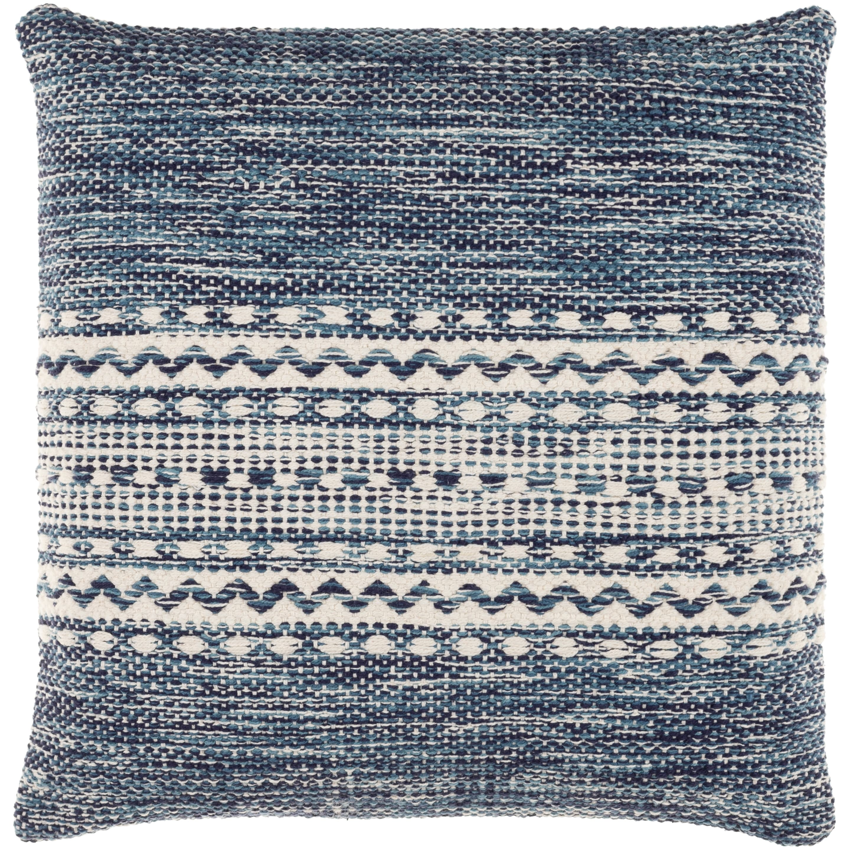 Duryea Hand Woven Cozy Heathered Throw Pillow