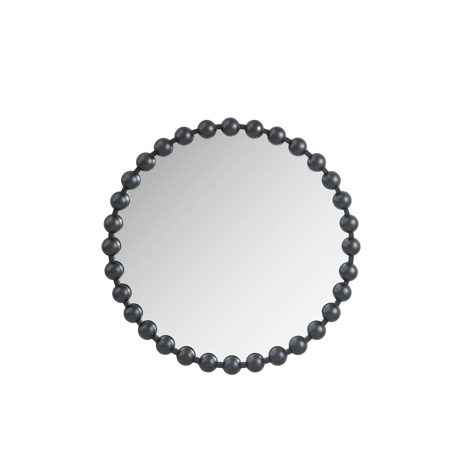 Madison Park Signature Marlowe Beaded Round Wall Mirror