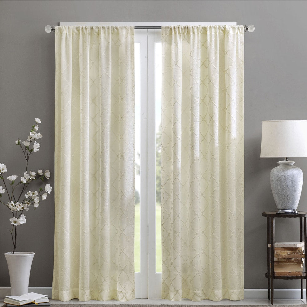 Diamond Sheer Curtains