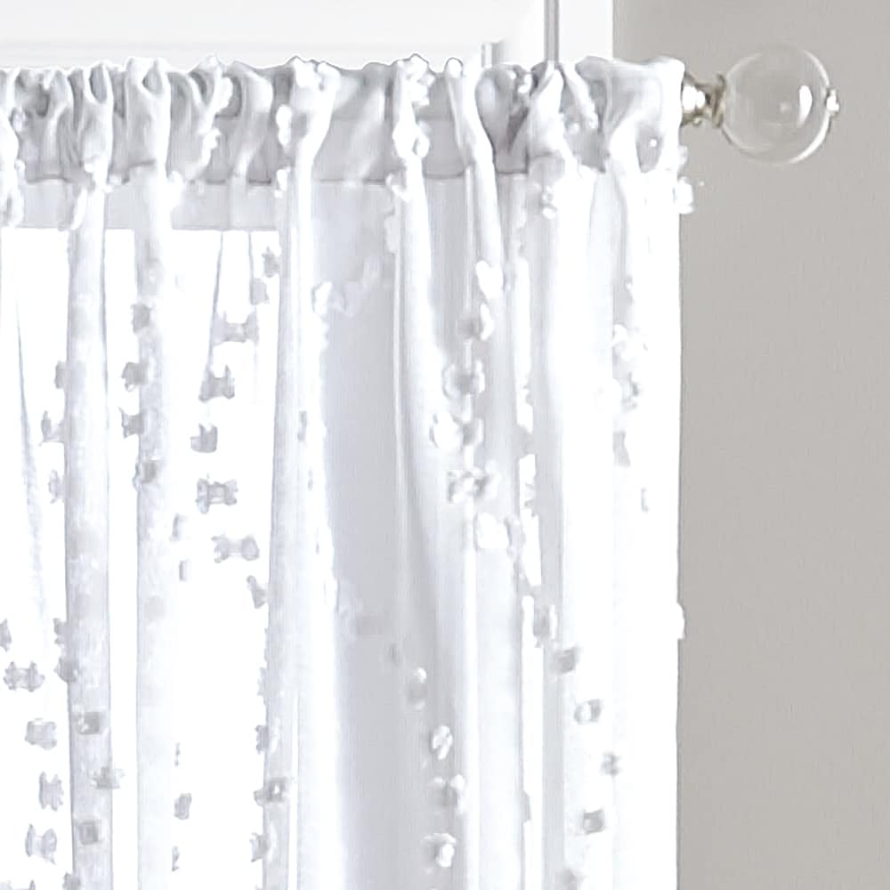 Dixon Wave Sheer Single Curtain Panel