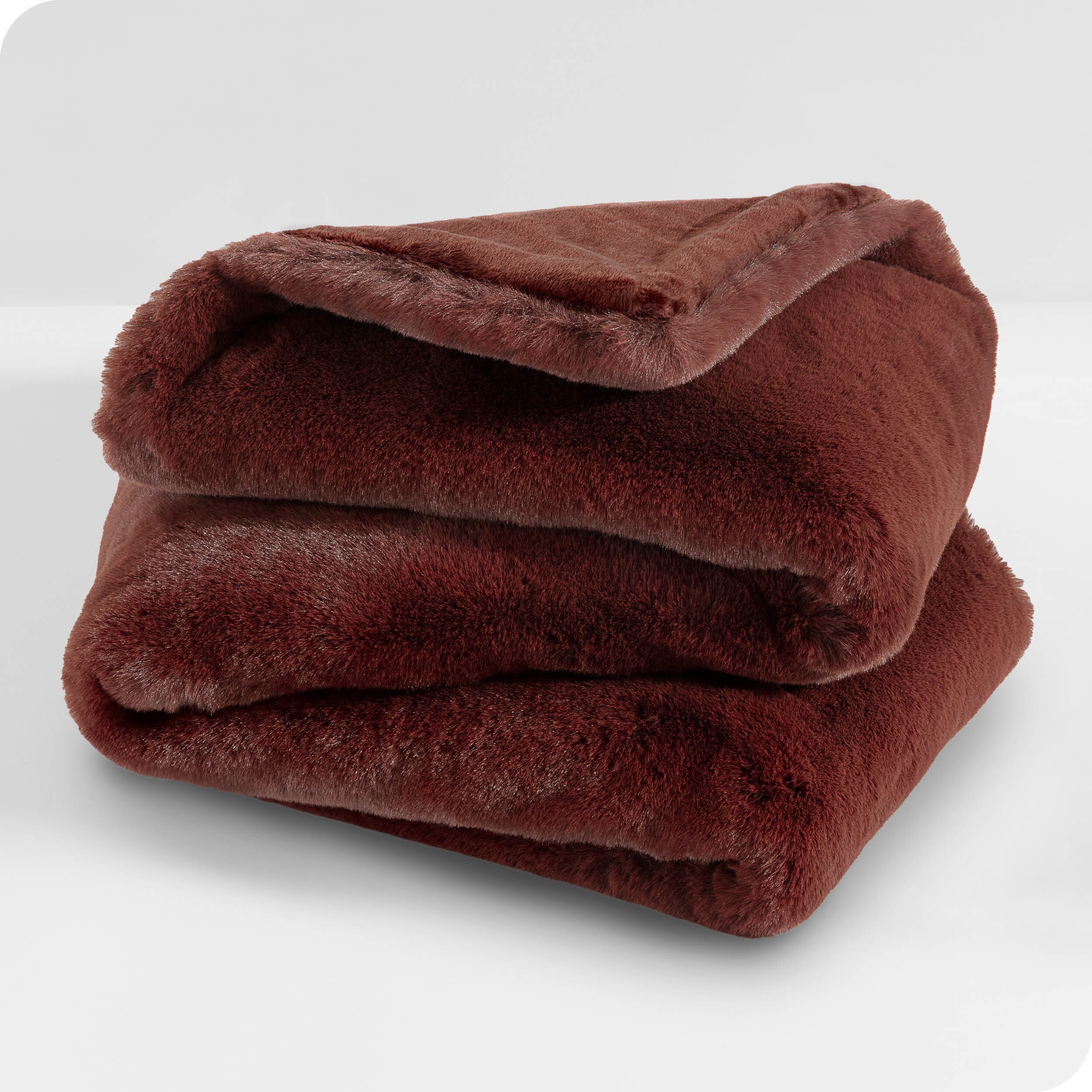 Bare Home Faux Fur Blanket - Ultra-Soft Blanket - Luxurious Fuzzy Warm