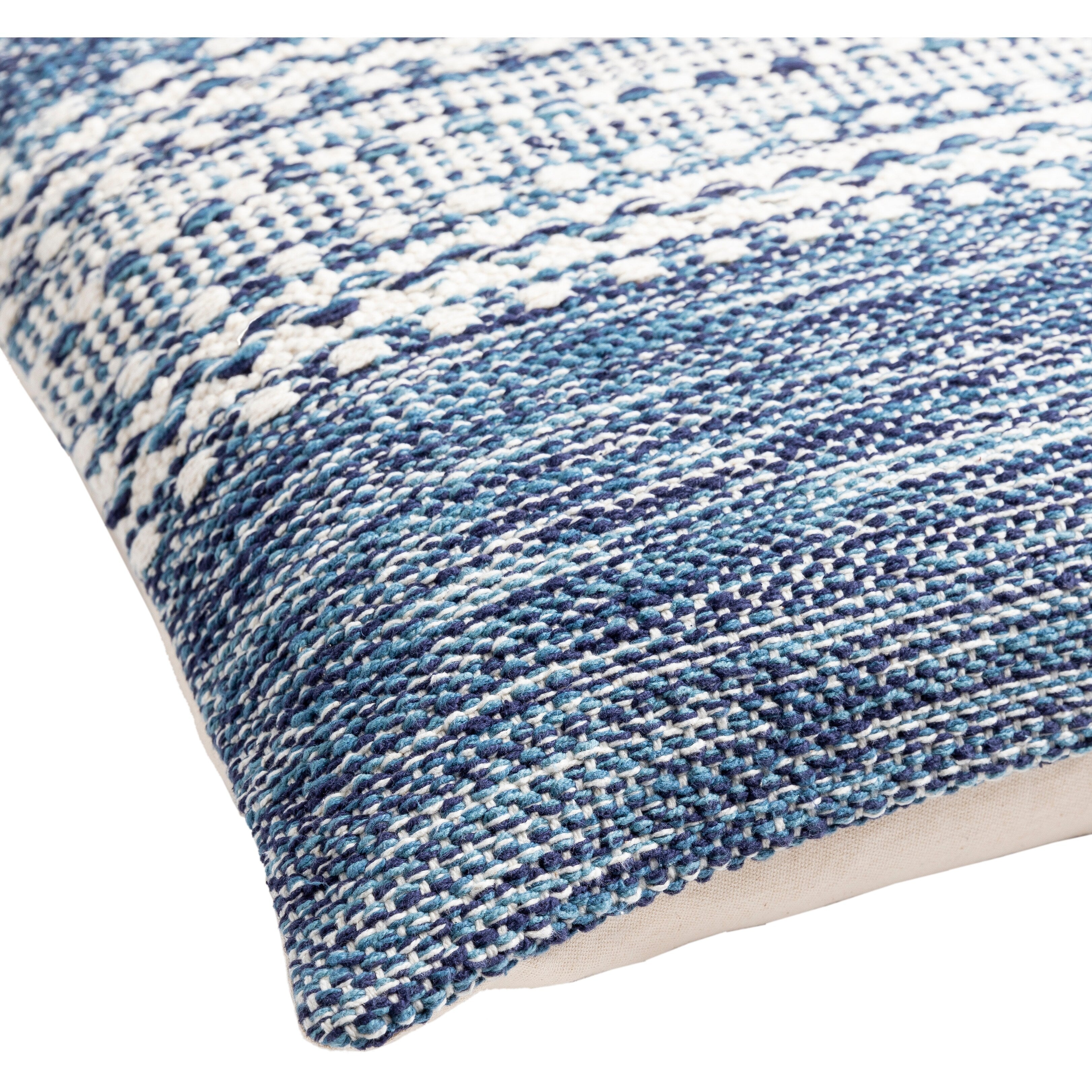 Duryea Hand Woven Cozy Heathered Throw Pillow