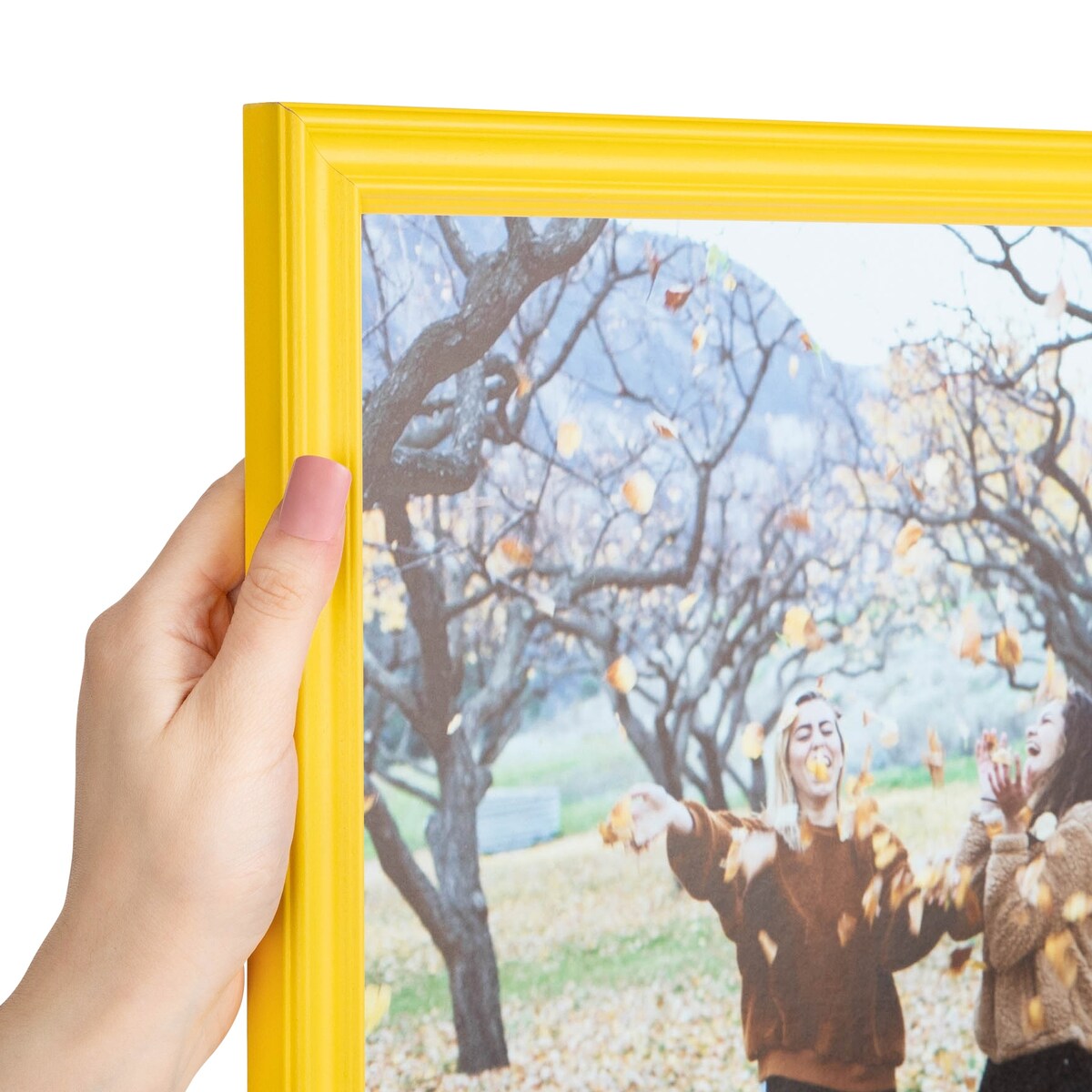 ArtToFrames Classic Waves 8x10 Inch Picture Frame, 1.00 Inch Wood Poster Frame Available in Multiple Colors (60823-8x10)