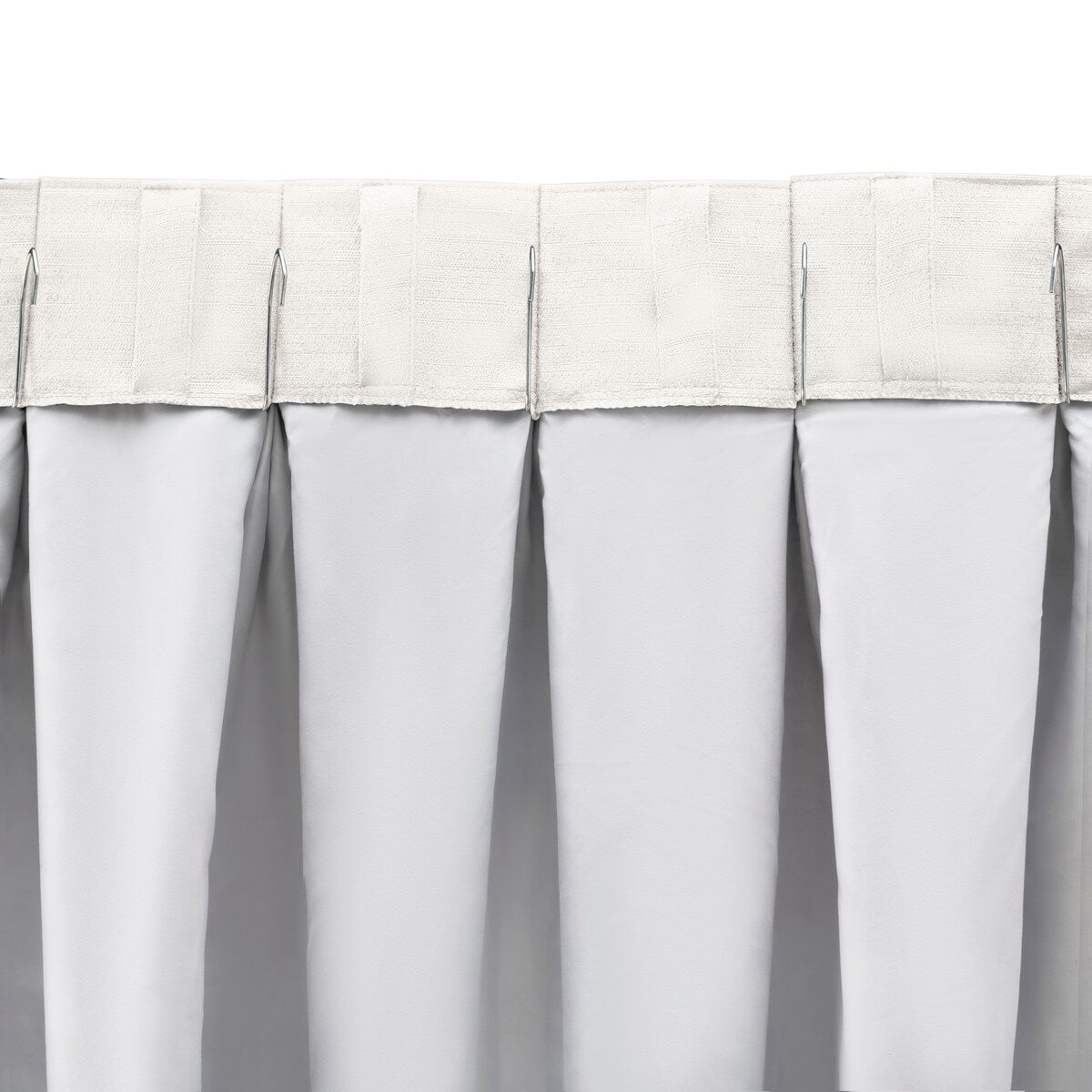 GrassclothPremium Sheen Pinch Pleat W Back Tab Curtain Pair