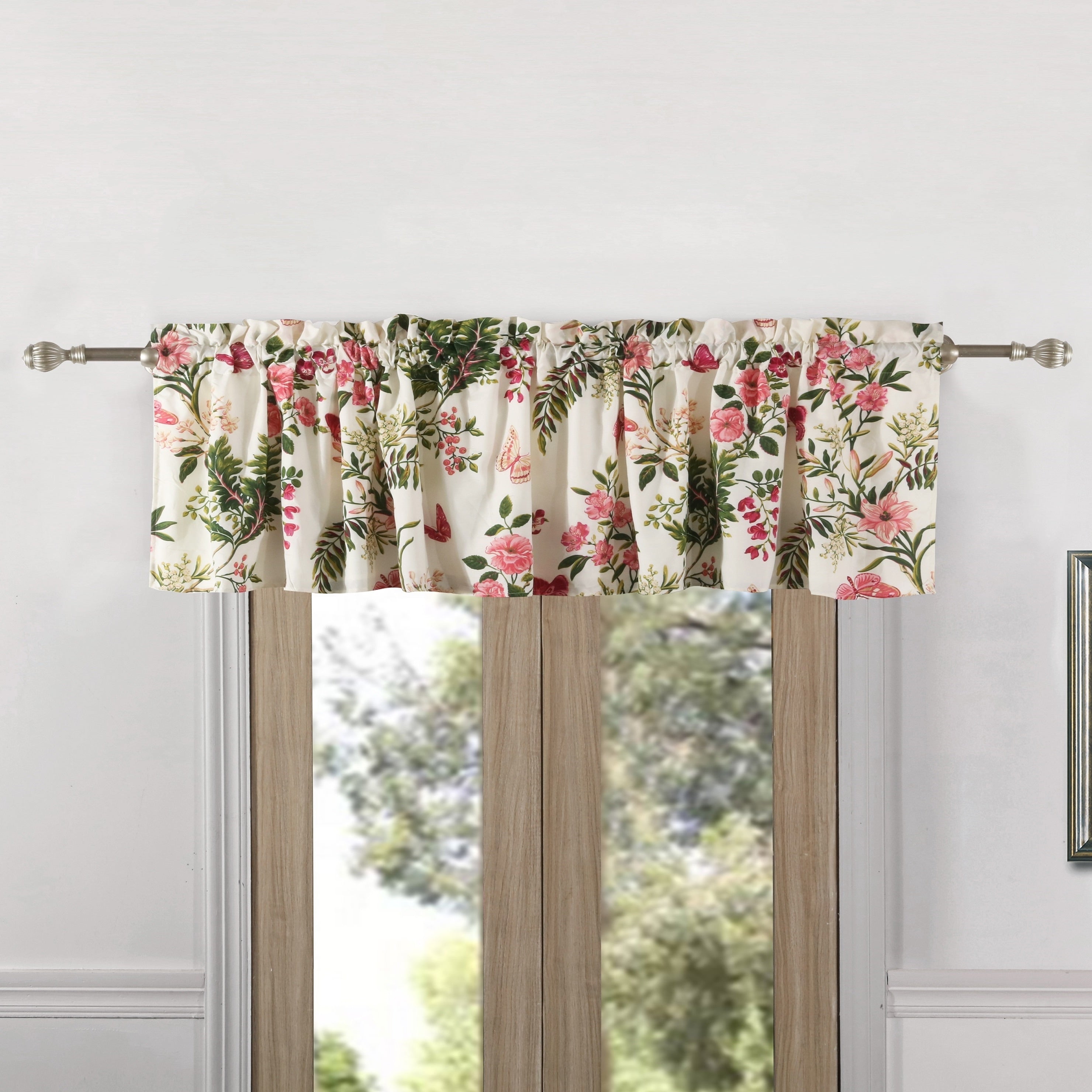 Greenland Home Butterflies Window Valance