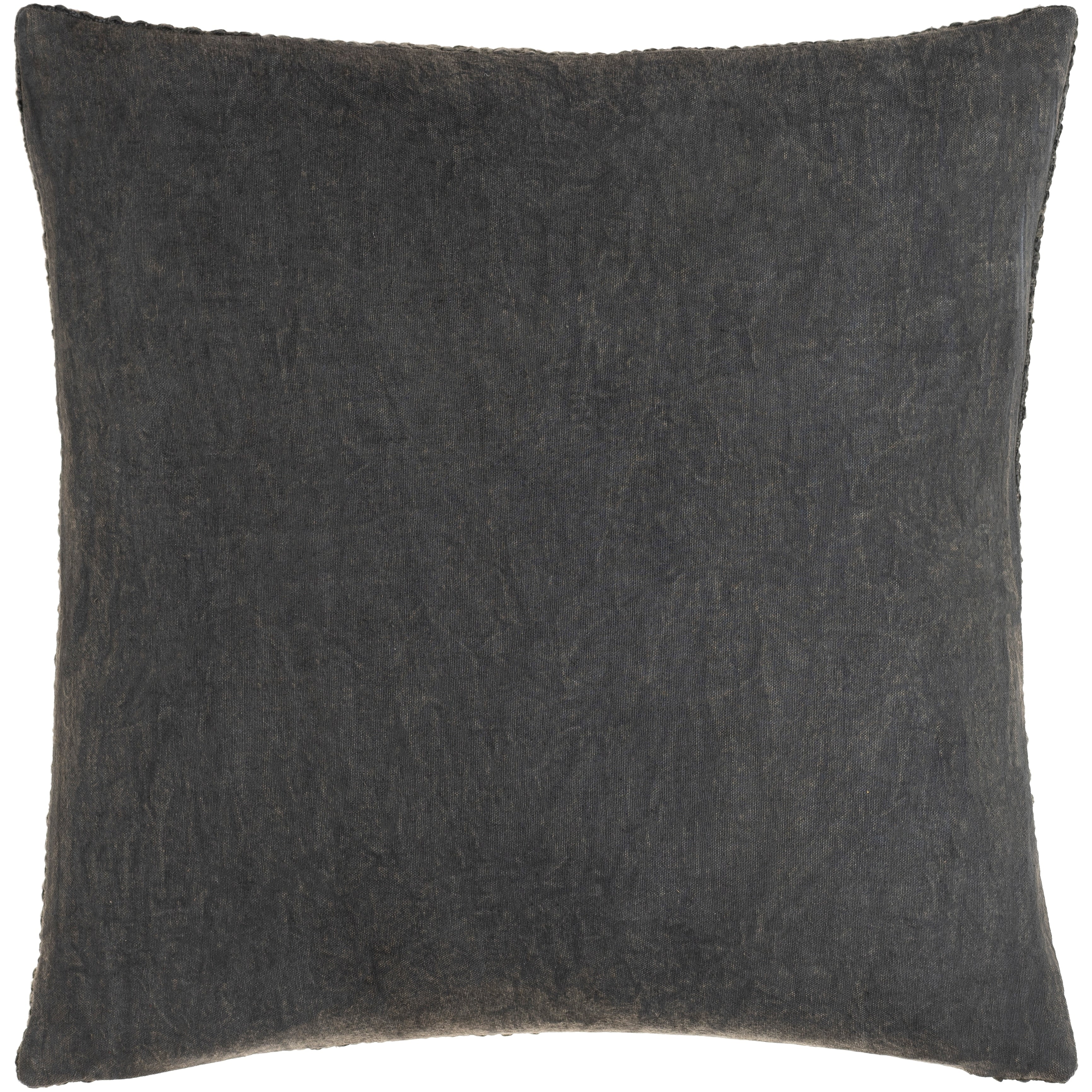 Livabliss Terry Farmhouse Textured Cozy Throw Pillow