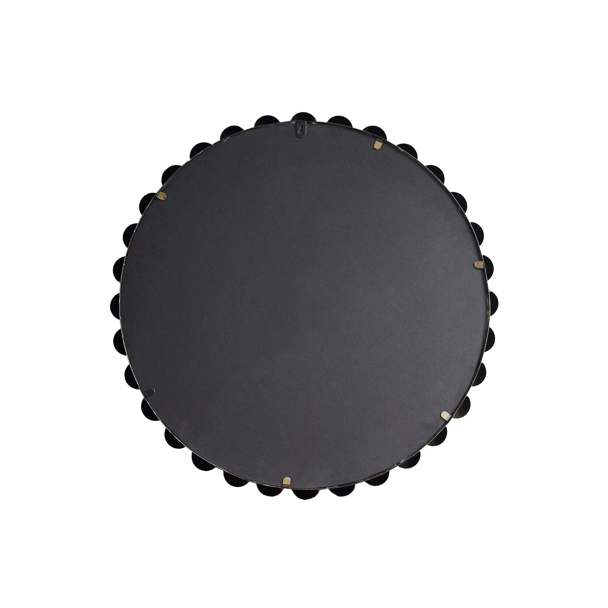 Madison Park Signature Marlowe Beaded Round Wall Mirror