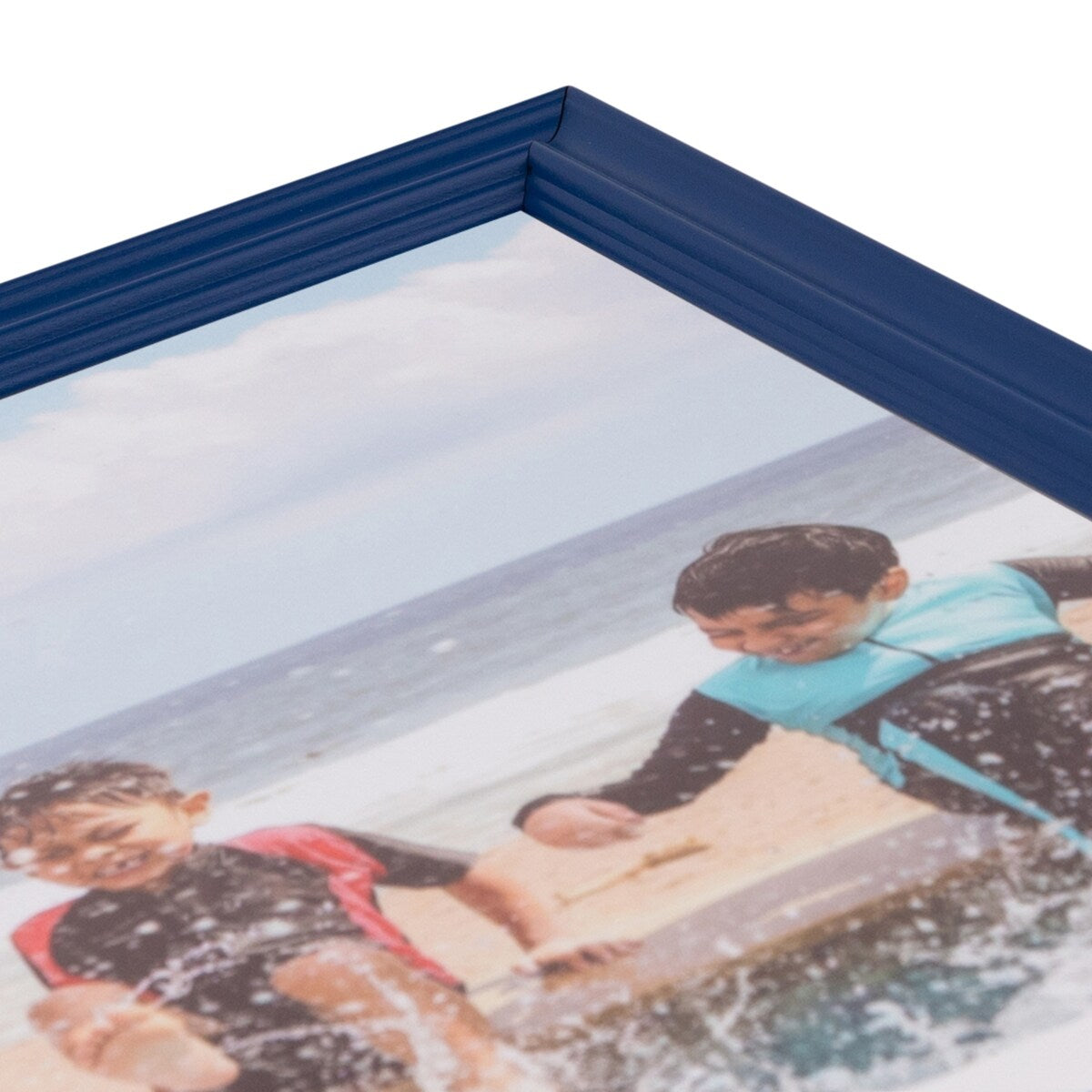 ArtToFrames Classic Waves 8x10 Inch Picture Frame, 1.00 Inch Wood Poster Frame Available in Multiple Colors (60823-8x10)