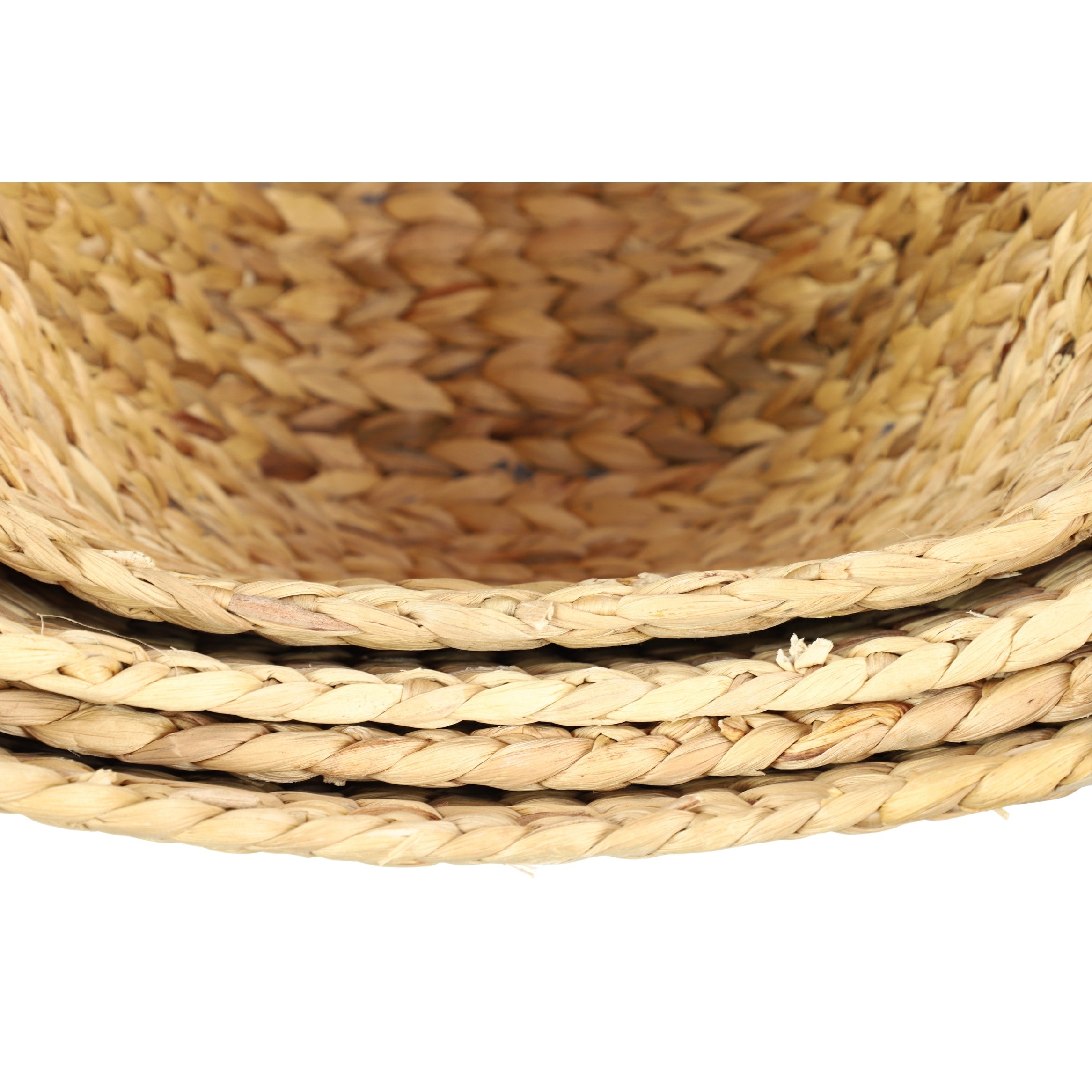 CosmoLiving by Cosmopolitan Brown Sea Grass Storage Basket (Set of 4)