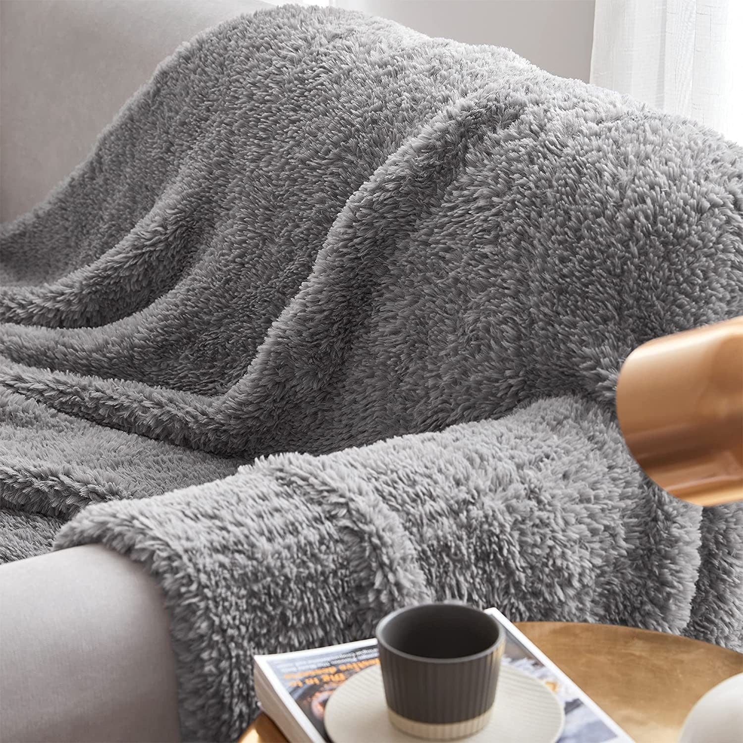 Cozy Potato Holy Plush Throw Blanket