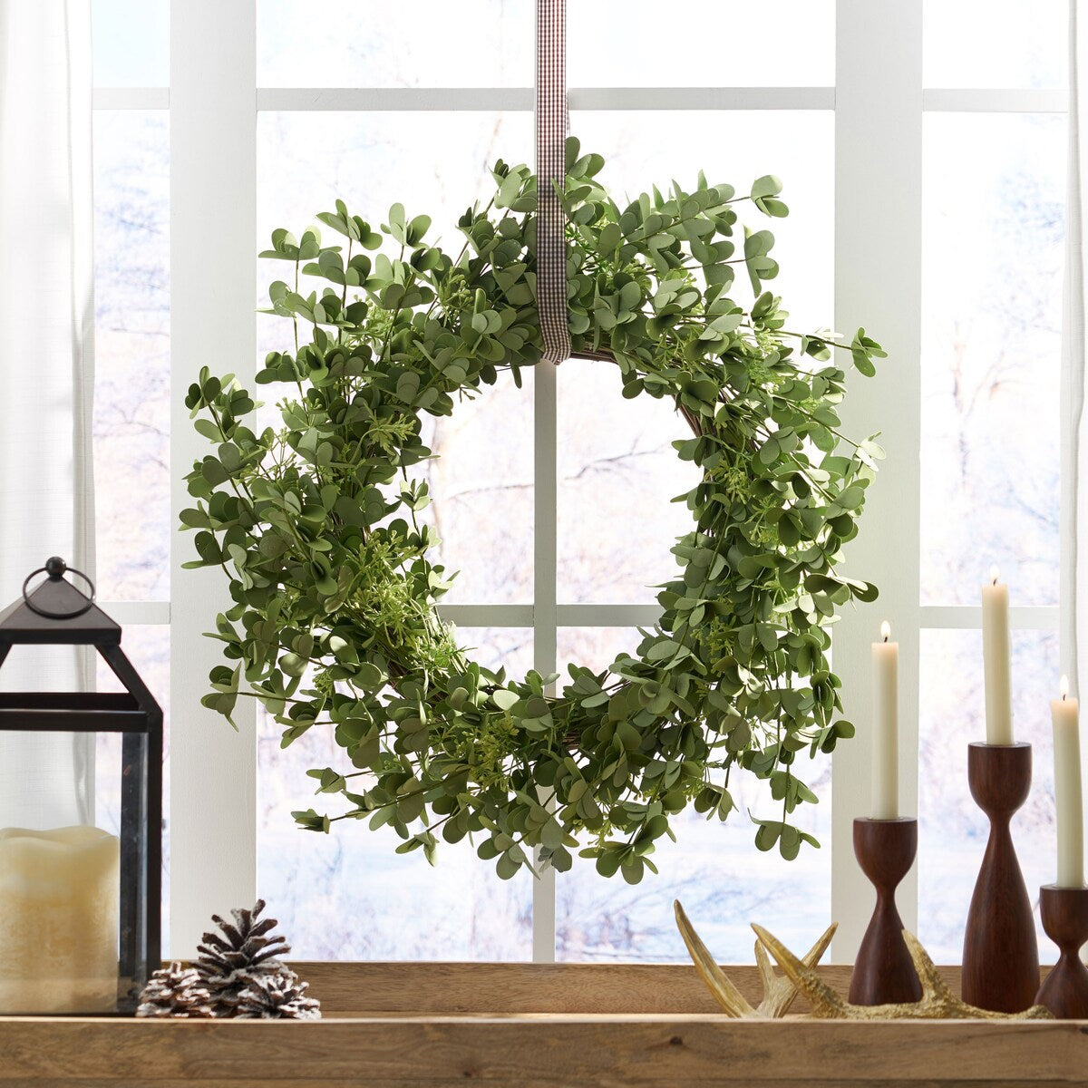 27 Oxalis Corniculata Wreath - As Picture Show