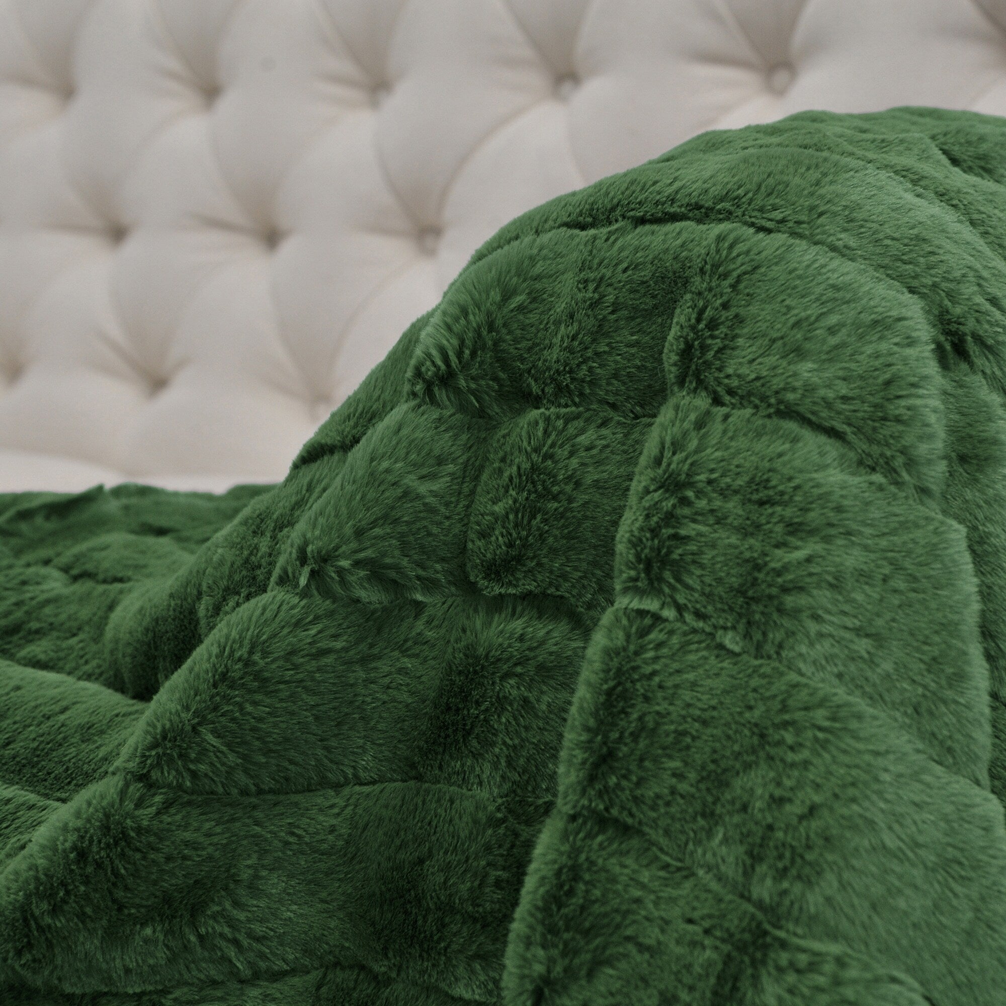 Solid Color SuperMink FauxFur Throw