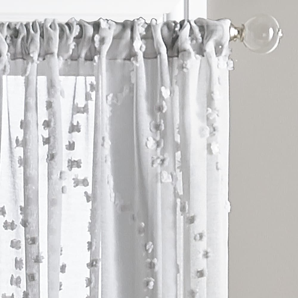 Dixon Wave Sheer Single Curtain Panel