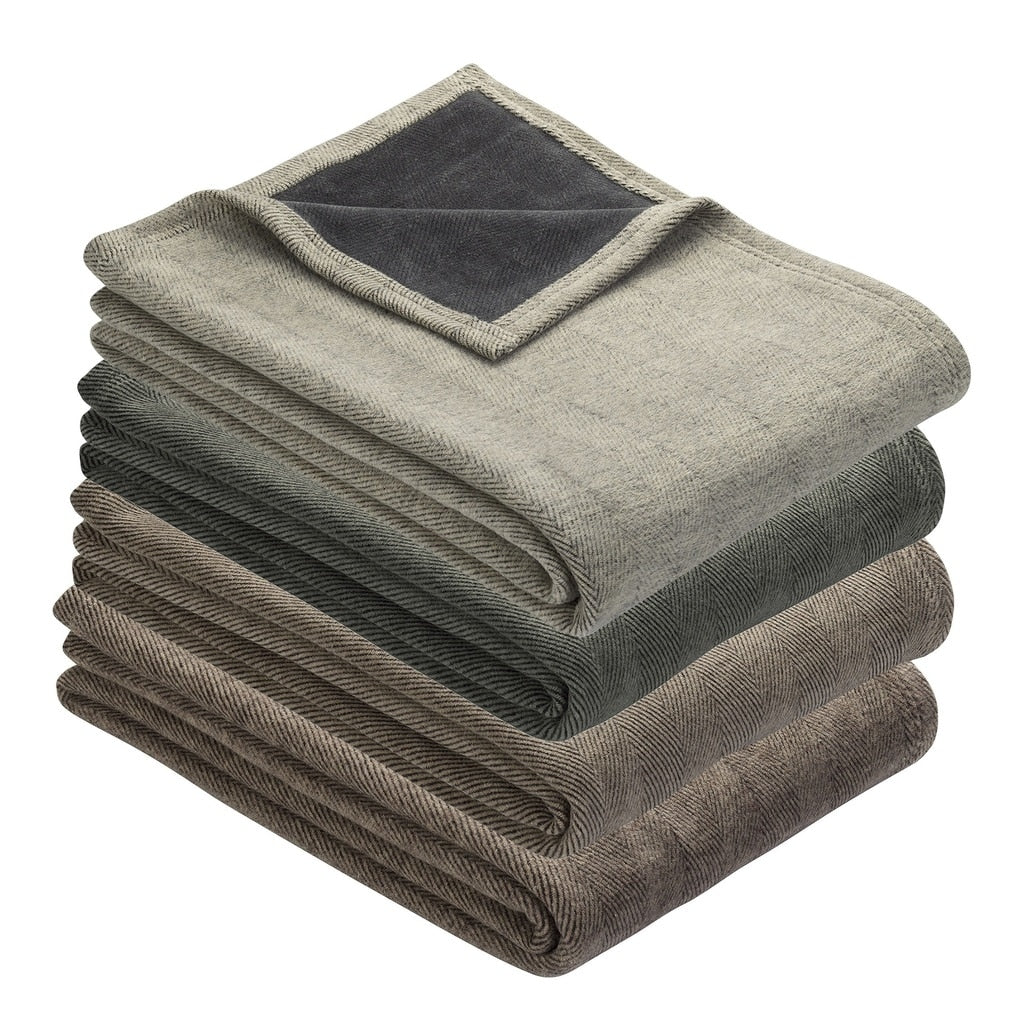 IBENA Classic Chic Aberdeen Throw Blanket