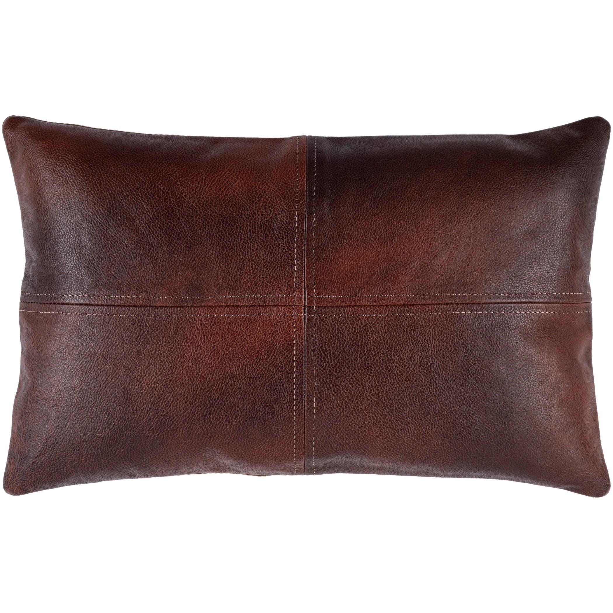 Mohan Leather Throw Pillow with Fill or Cover