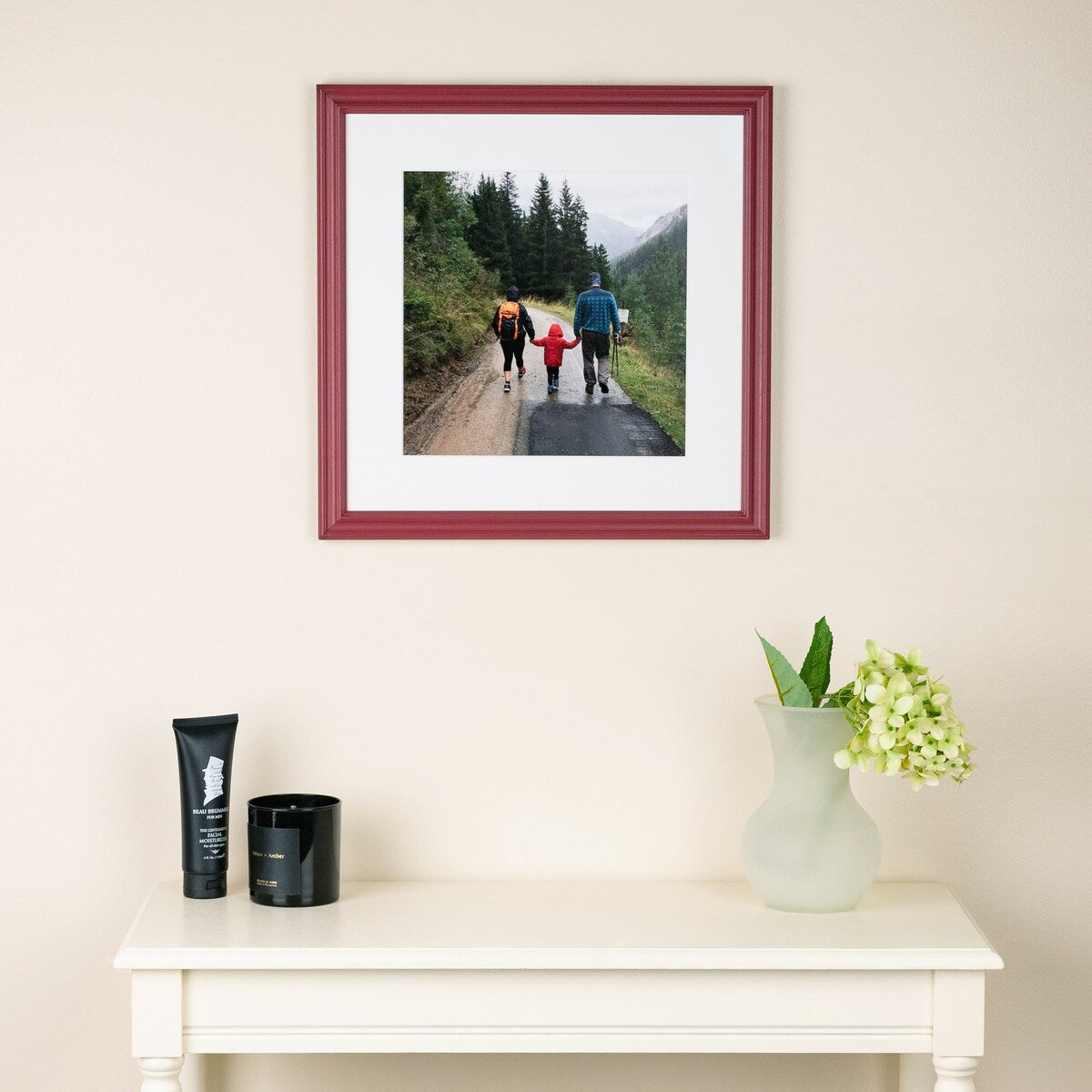 ArtToFrames Classic Waves 8x10 Inch Picture Frame, 1.00 Inch Wood Poster Frame Available in Multiple Colors (60823-8x10)