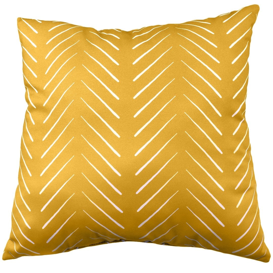 Chevron Columns Double Sided Pillow