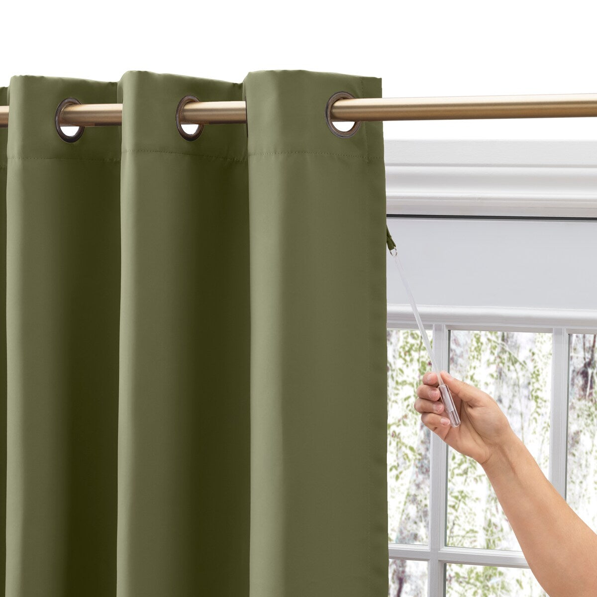 Ultimate Blackout 36-inch Short Length Grommet Curtain Panel - 56w x 36l