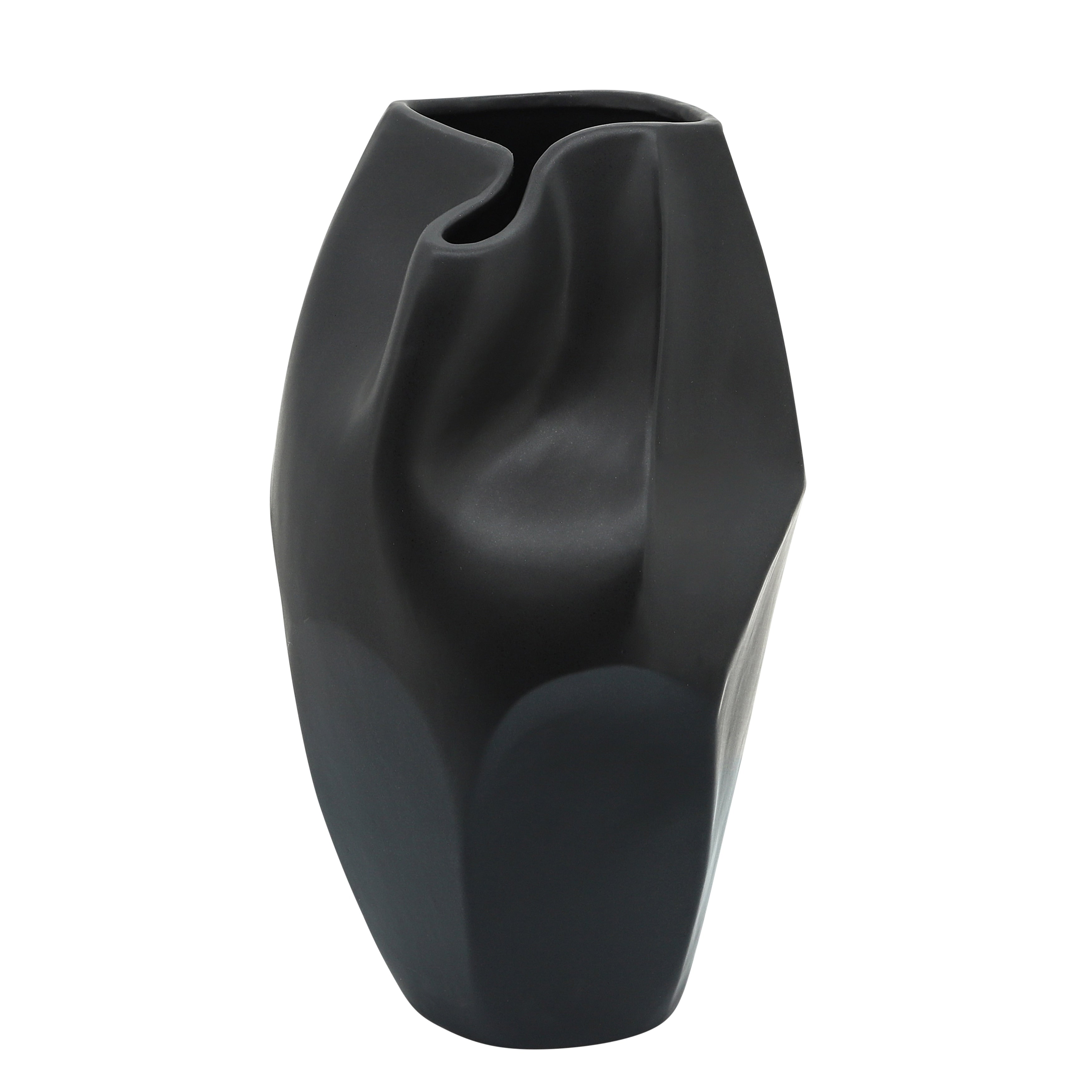 Sagebrook Home Ceramic Elegant Decorative Vase for Stylish Interiors