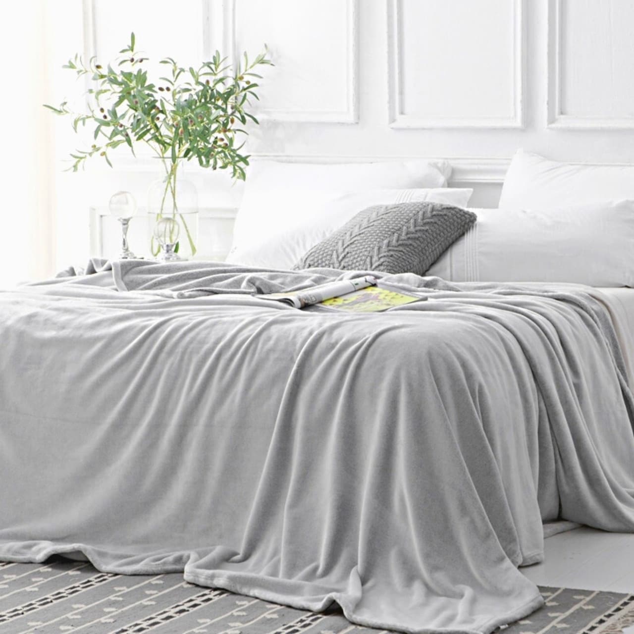 Coma Inducer Frosted Blanket - Granite Gray