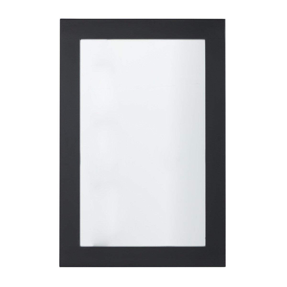 Wooden Rectangular Minimalistic Room Wall Mirror - White or Black - Roche River Decor