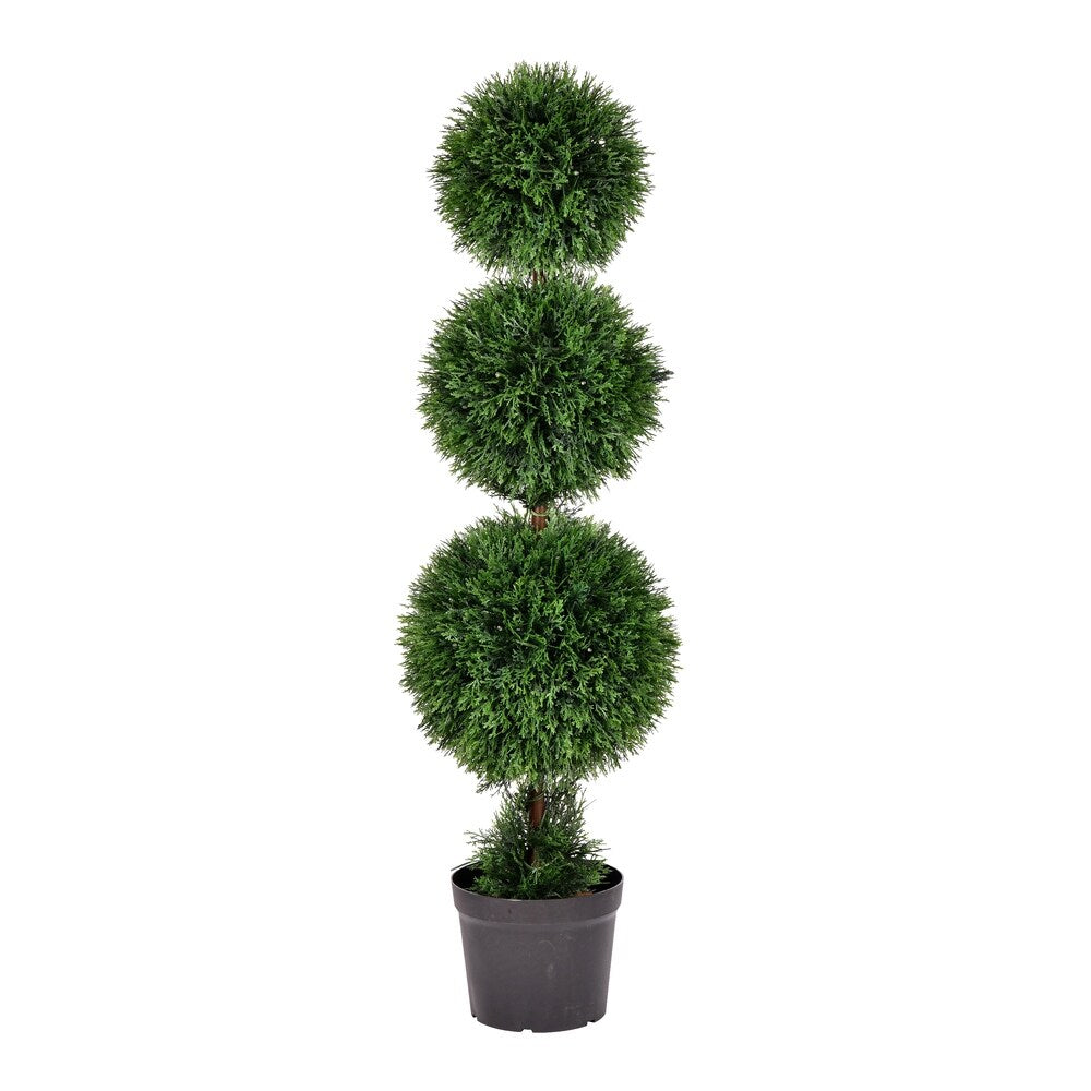 Vickerman 4' Green Cedar Everyday Topiary