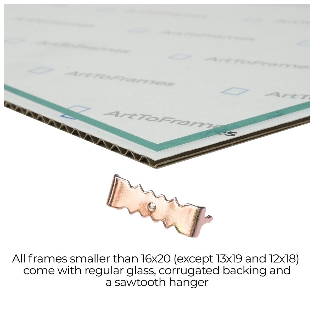 ArtToFrames Classic Waves 8x10 Inch Picture Frame, 1.00 Inch Wood Poster Frame Available in Multiple Colors (60823-8x10)