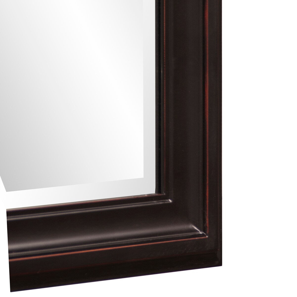 Allan Andrews Dennis Accent and Wall Mirror with Wood Frame - Oil Rubbed bronze