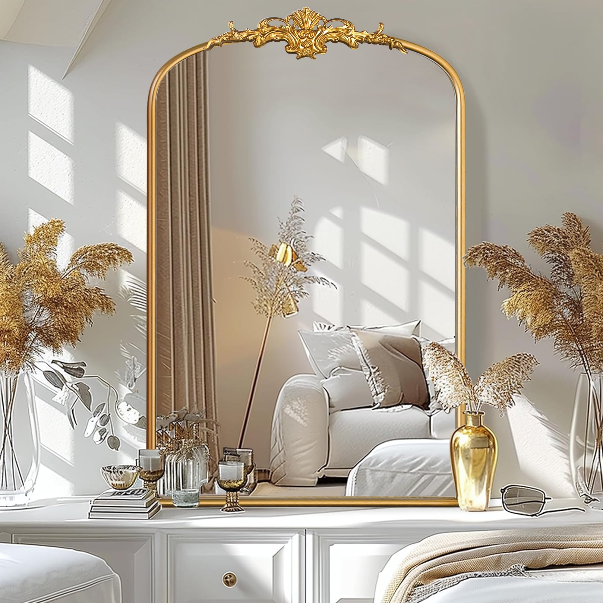 Vintage Gold Mirror Baroque Mirror