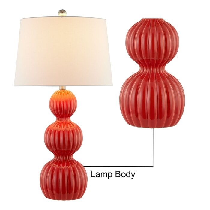 28 Ceramic Table Lamp Set (Set of 2)