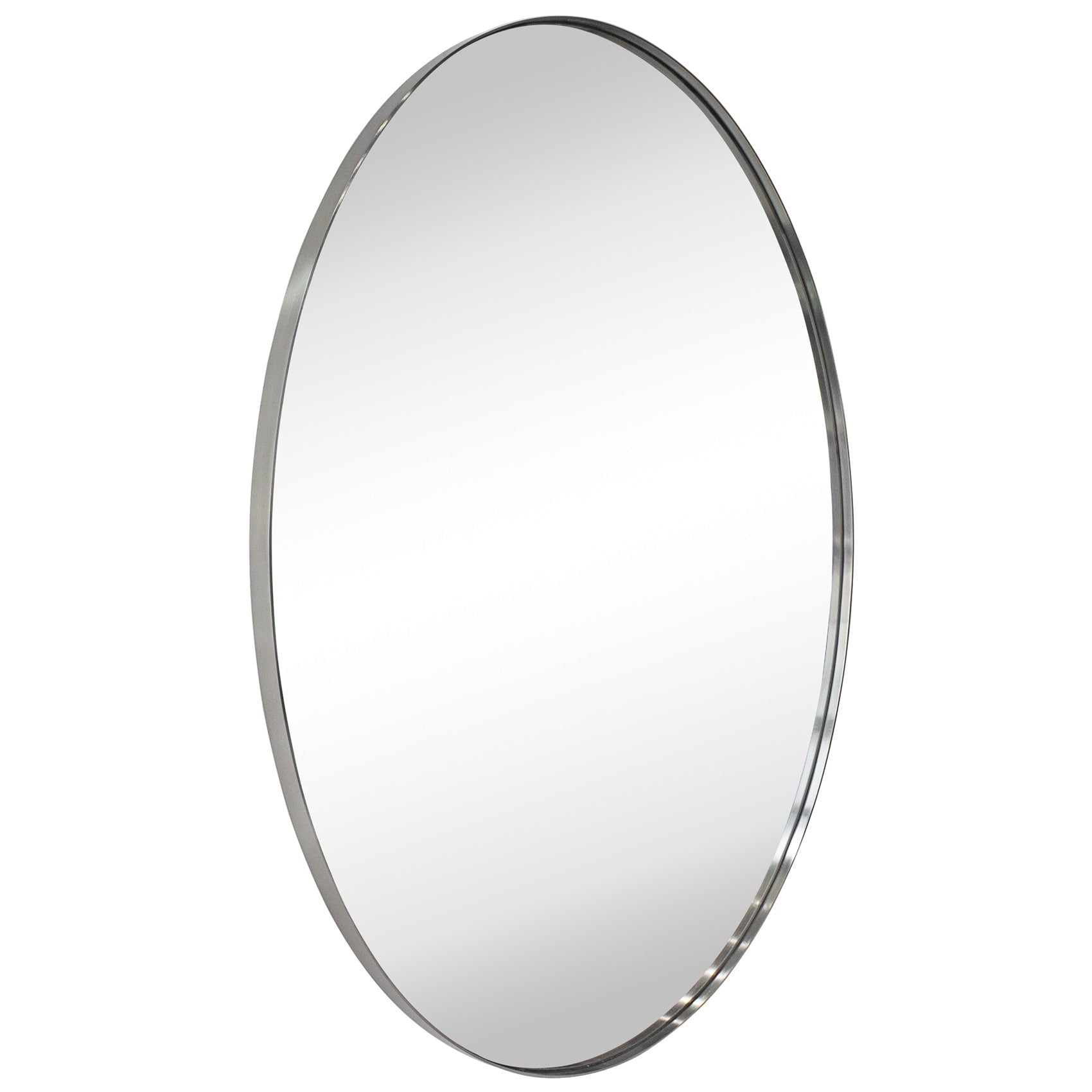 TEHOME Javell Oval Metal Wall Mirror