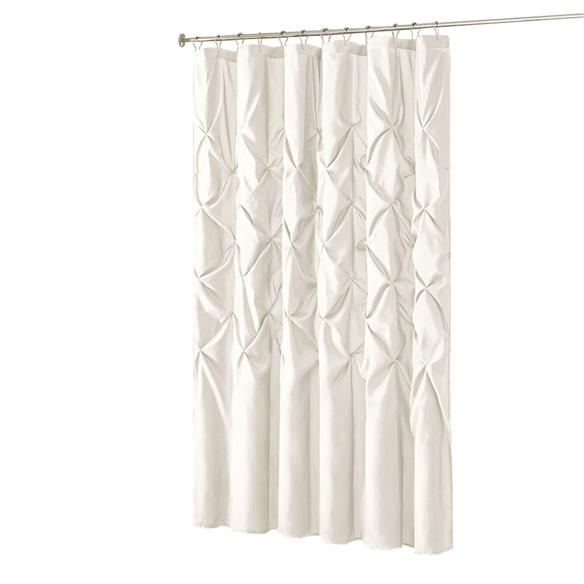 Tufted Semi-Sheer Shower Curtain