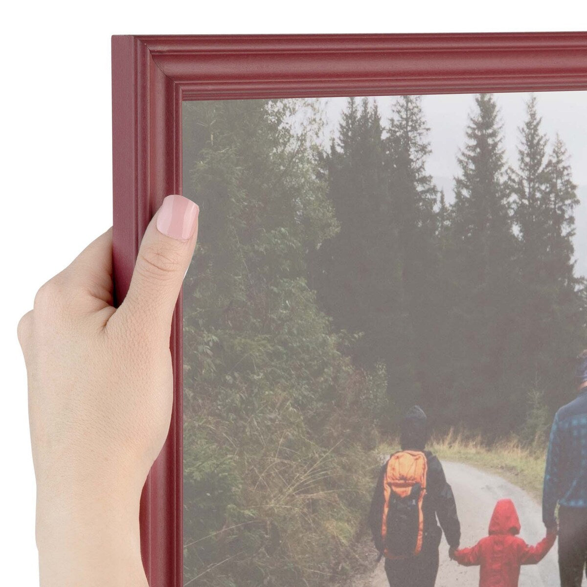 ArtToFrames Classic Waves 8x10 Inch Picture Frame, 1.00 Inch Wood Poster Frame Available in Multiple Colors (60823-8x10)