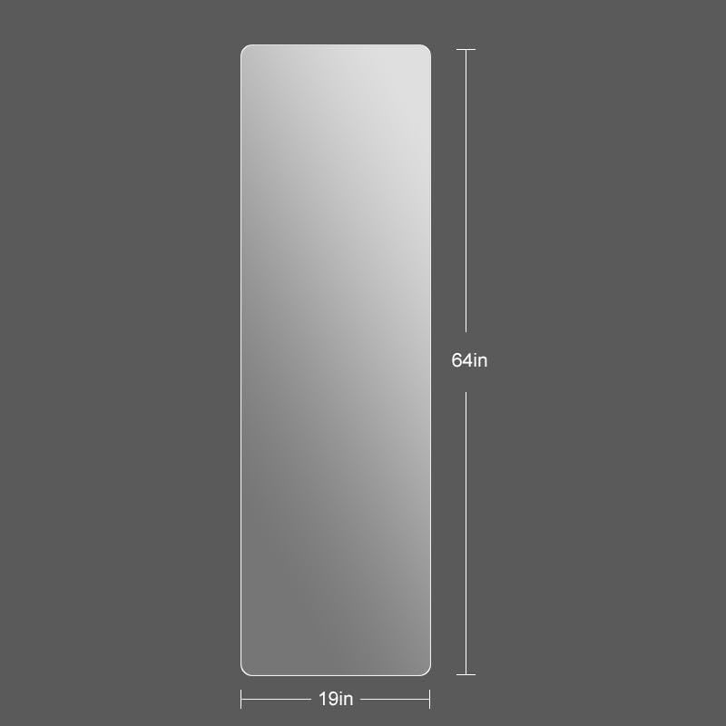 Full Length Wall Mounted Frameless Body Mirror