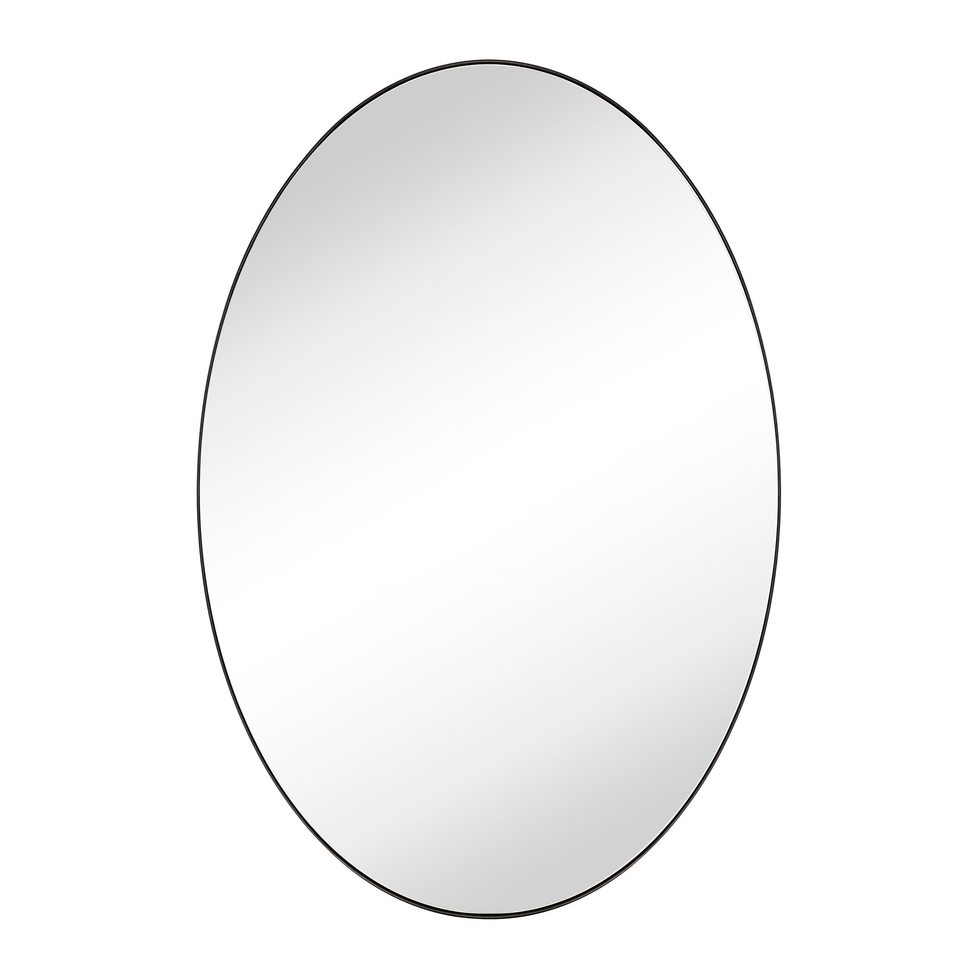 TEHOME Javell Oval Metal Wall Mirror