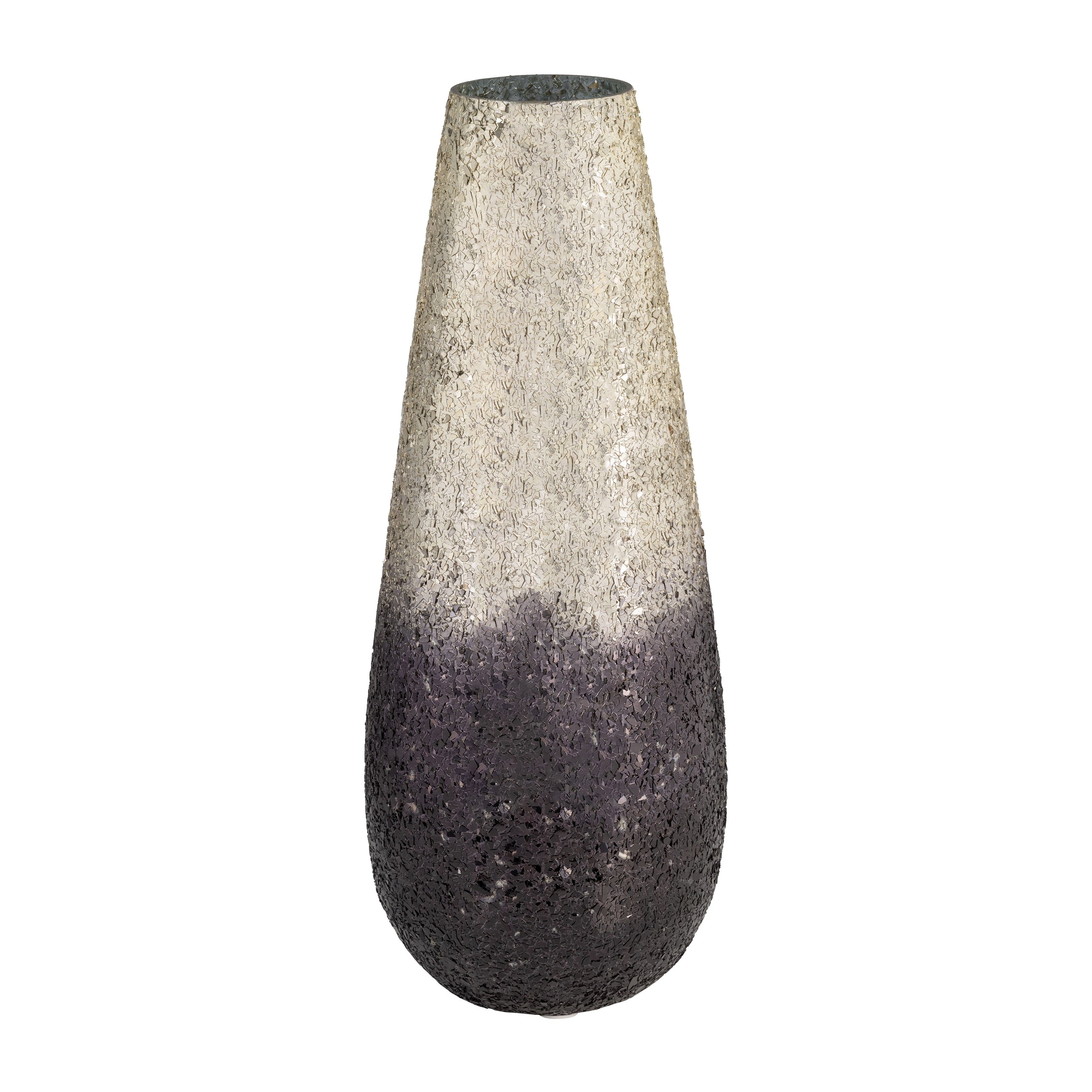 Sagebrook Home Modern Glam Glass Vase