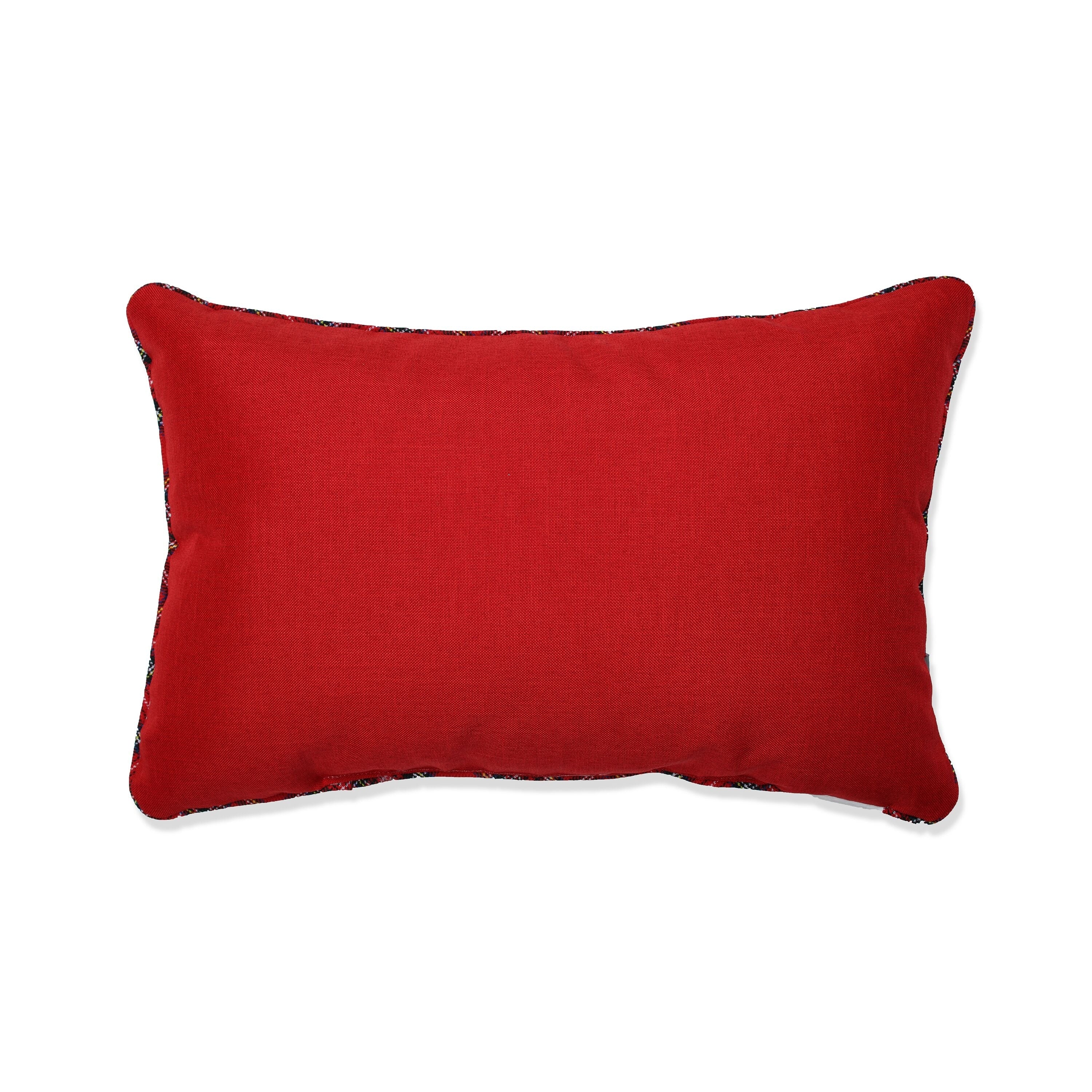 Christmas Cabin 11.5x18.5-inch Throw Pillow