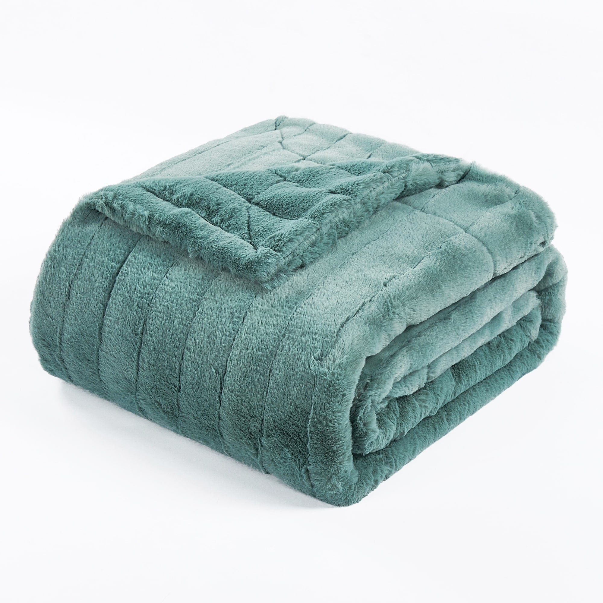 Solid Color SuperMink FauxFur Throw