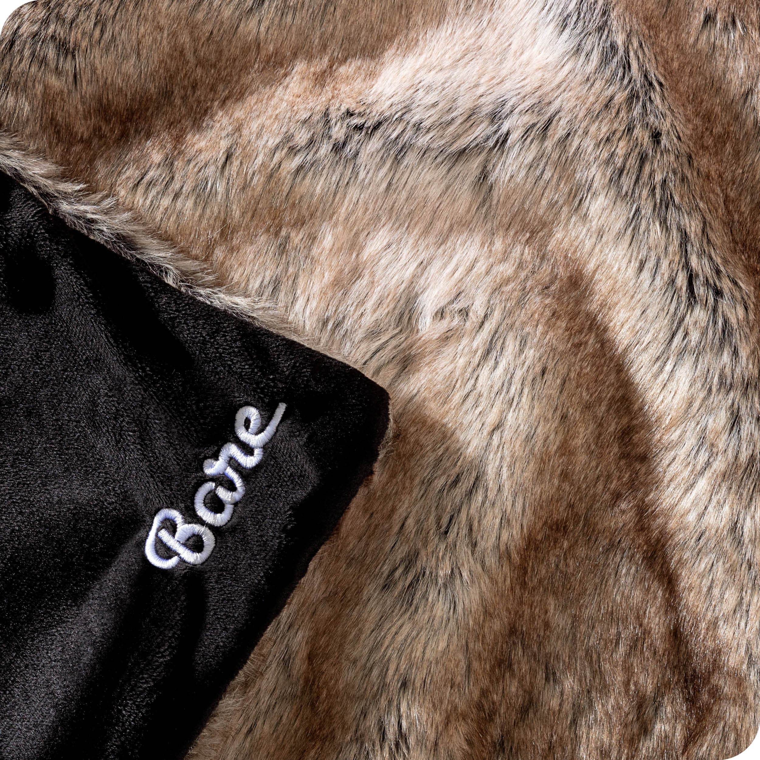 Bare Home Faux Fur Blanket - Ultra-Soft Blanket - Luxurious Fuzzy Warm