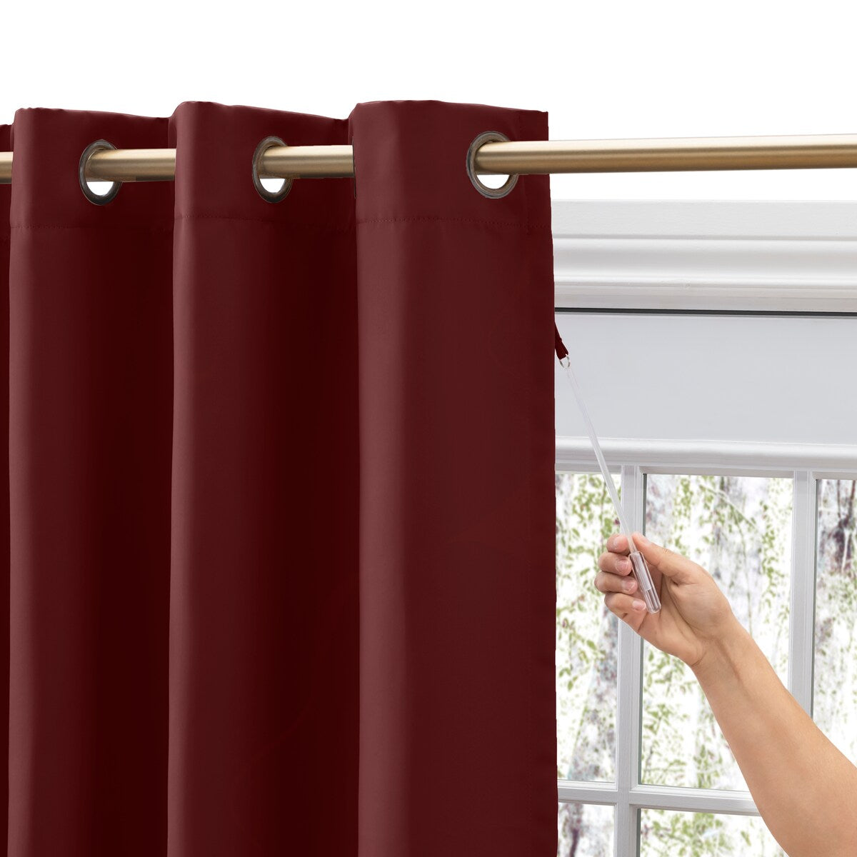 Ultimate Blackout 36-inch Short Length Grommet Curtain Panel - 56w x 36l