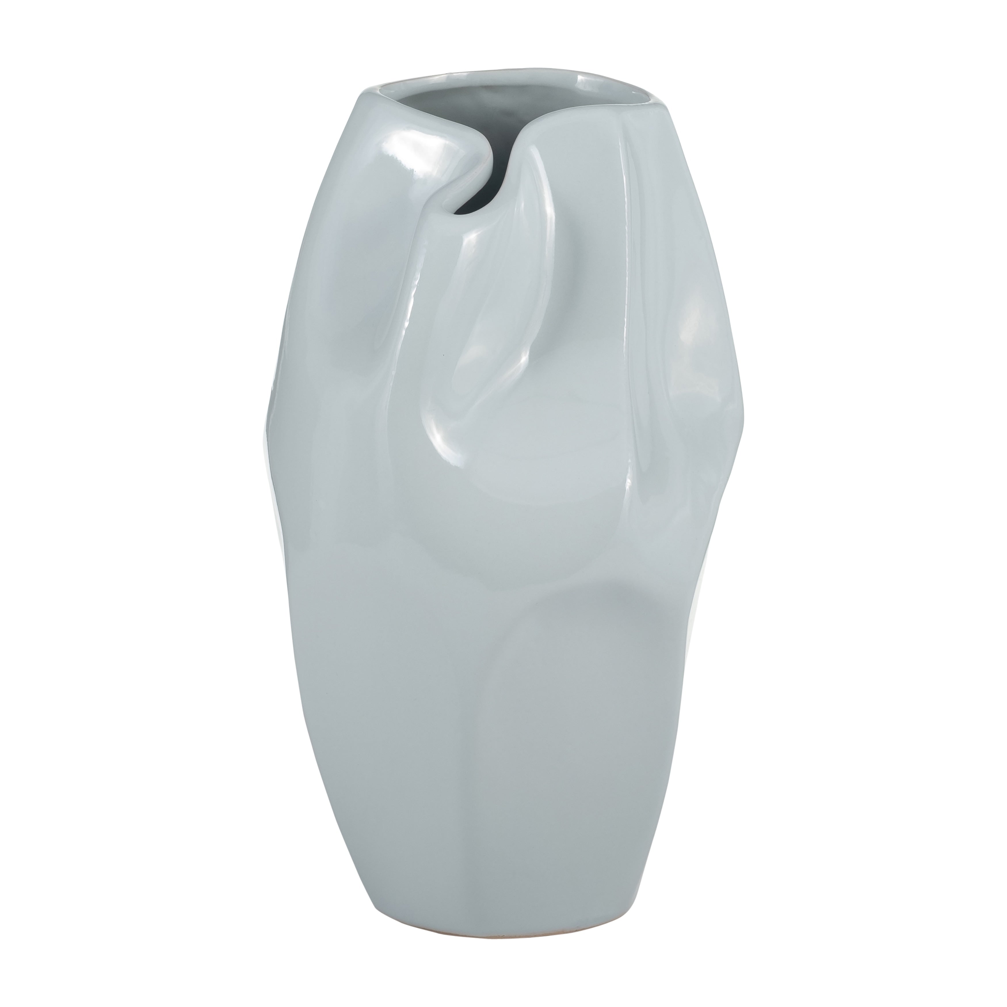 Sagebrook Home Ceramic Elegant Decorative Vase for Stylish Interiors