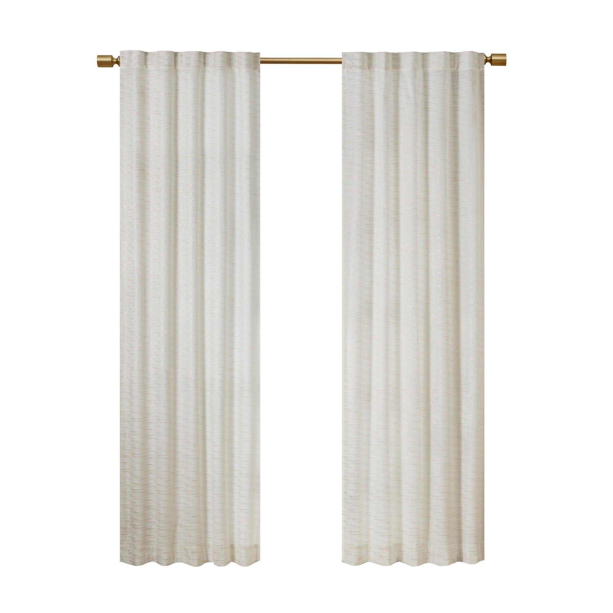 510 Design Garett Room Darkening Poly Velvet Rod Pocket/Back Tab Curtain Panel Pair