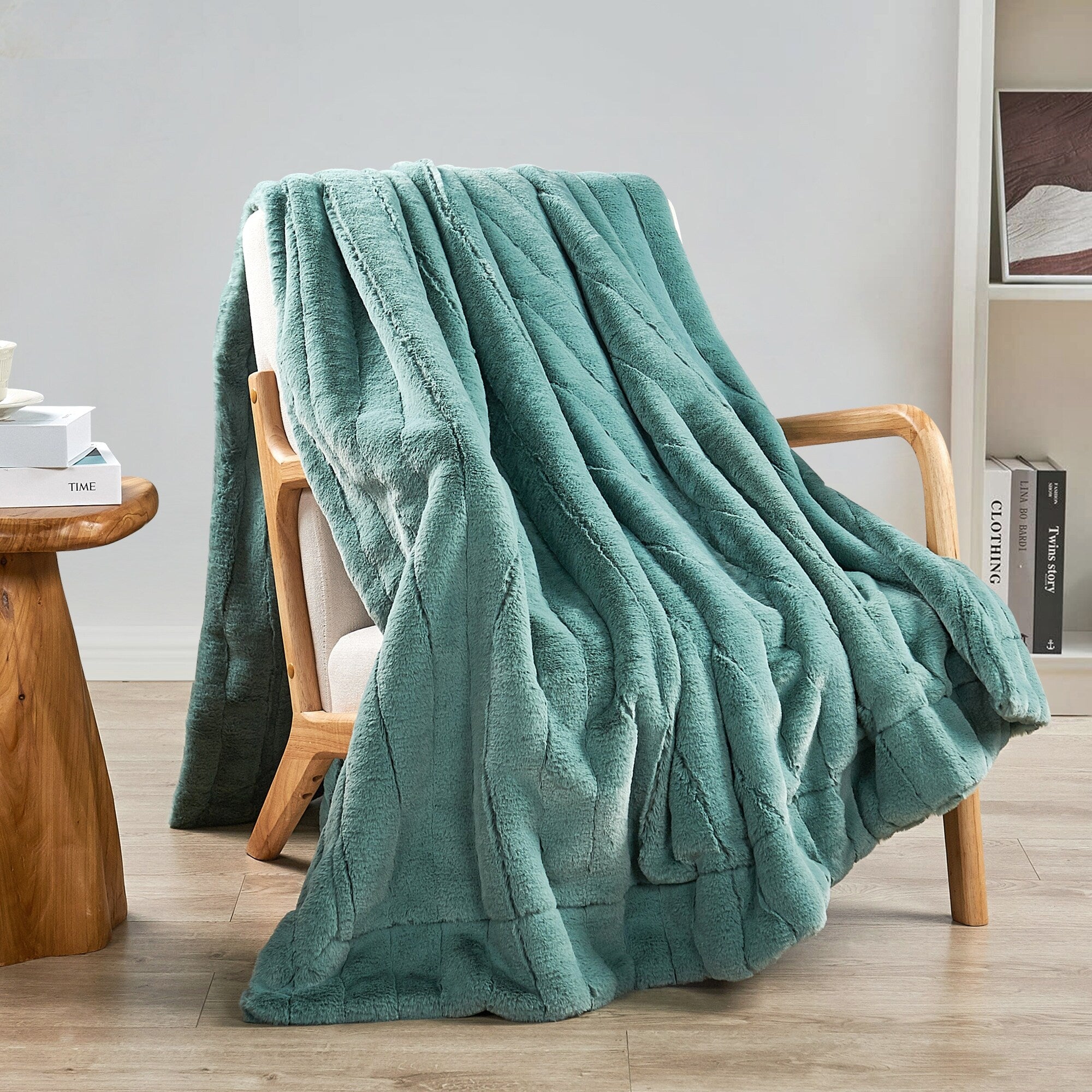 Solid Color SuperMink FauxFur Throw