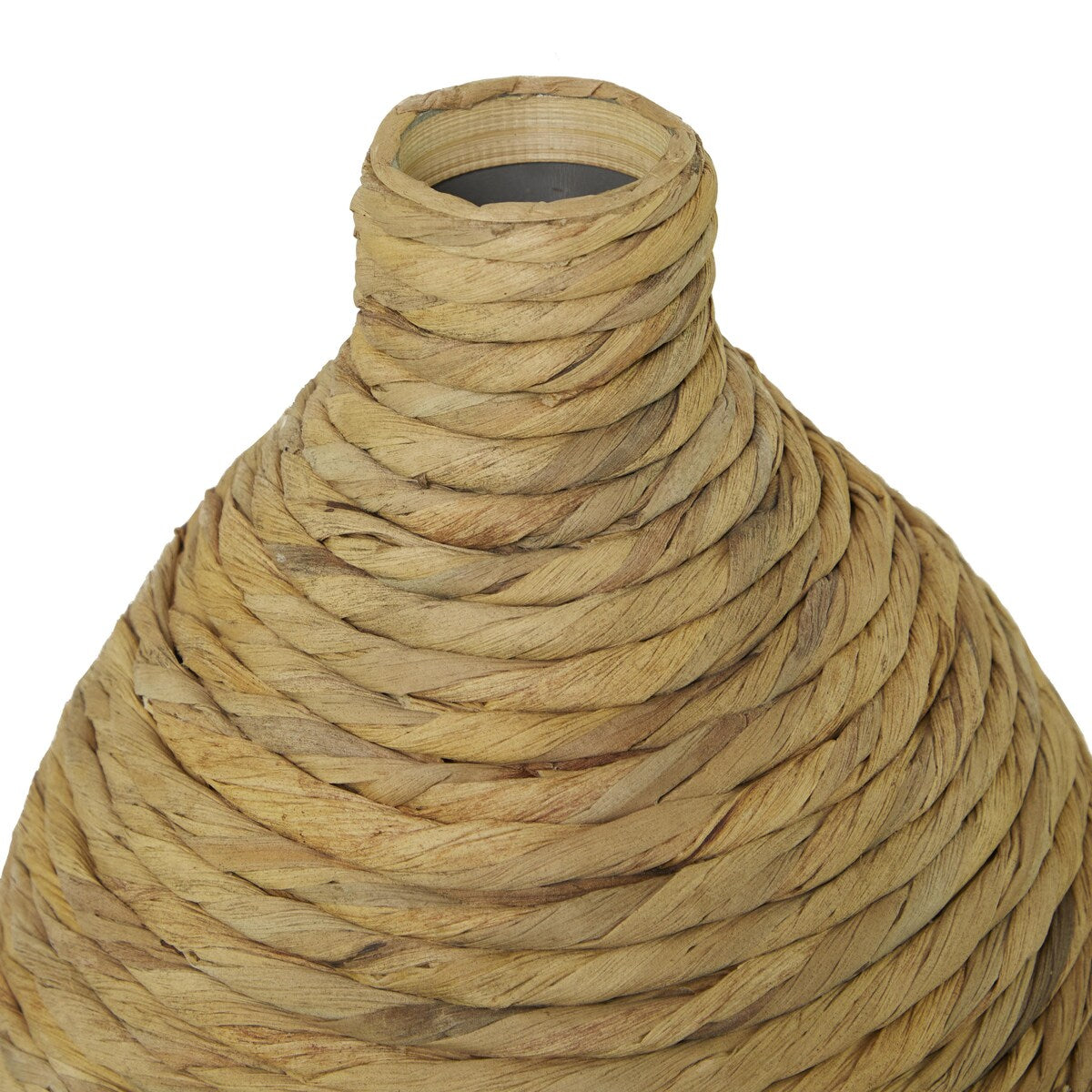 Seagrass Handmade Woven Decorative Vase - Brown - The Novogratz